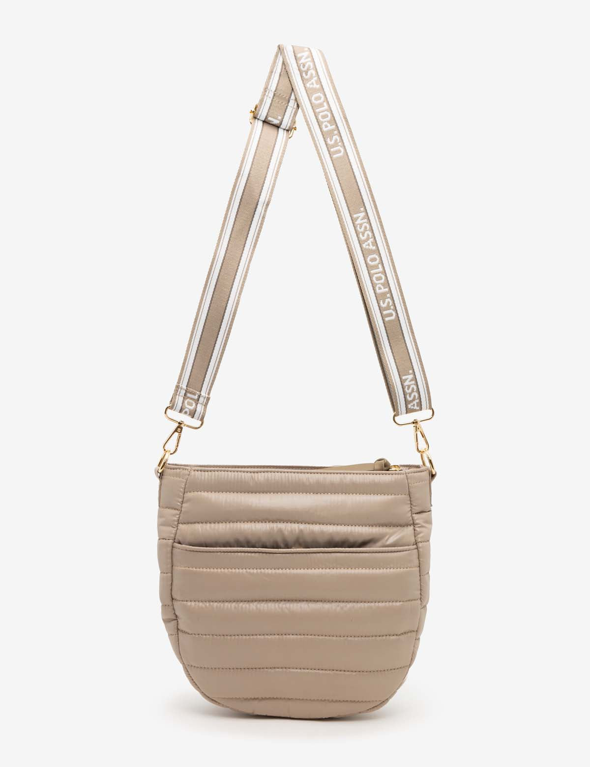 Quilted U Crossbody Bag for Women | Stylish & Compact