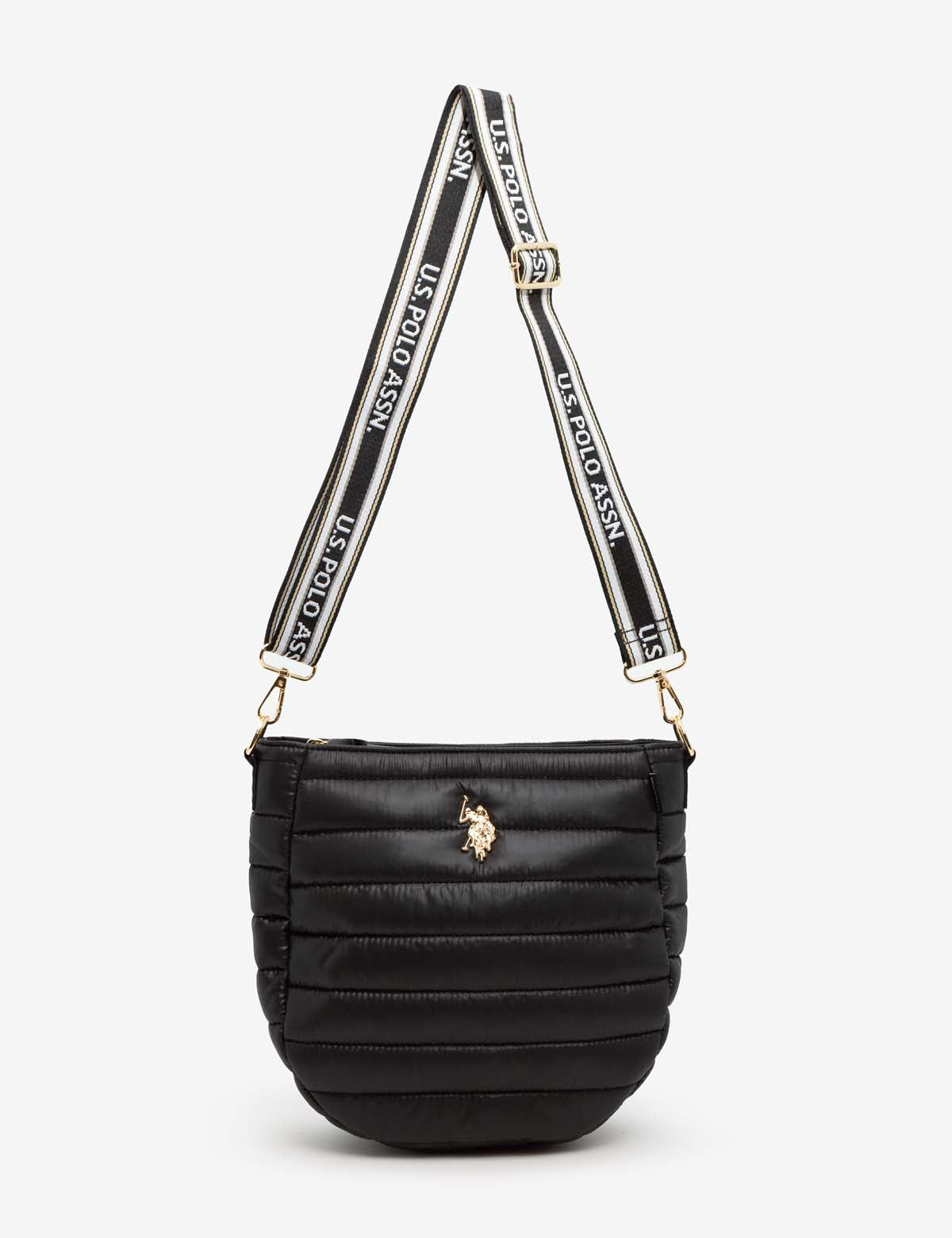 Quilted U Crossbody Bag for Women | Stylish & Compact