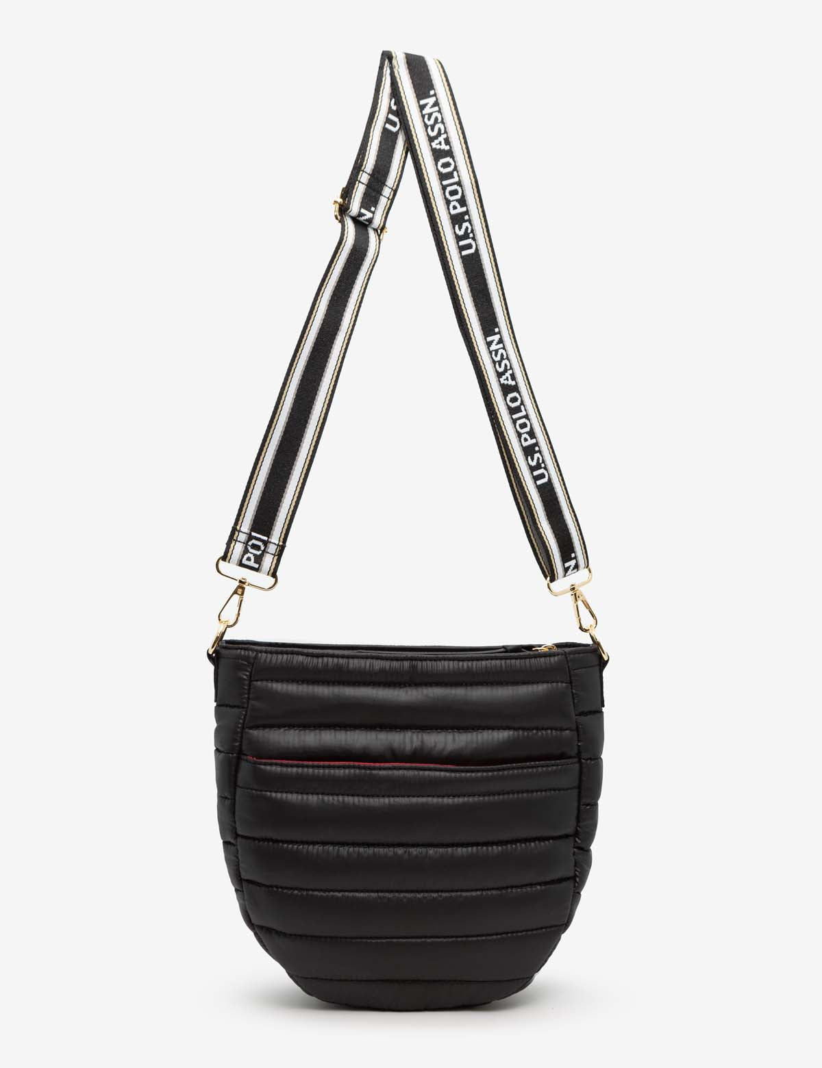 Quilted U Crossbody Bag for Women | Stylish & Compact