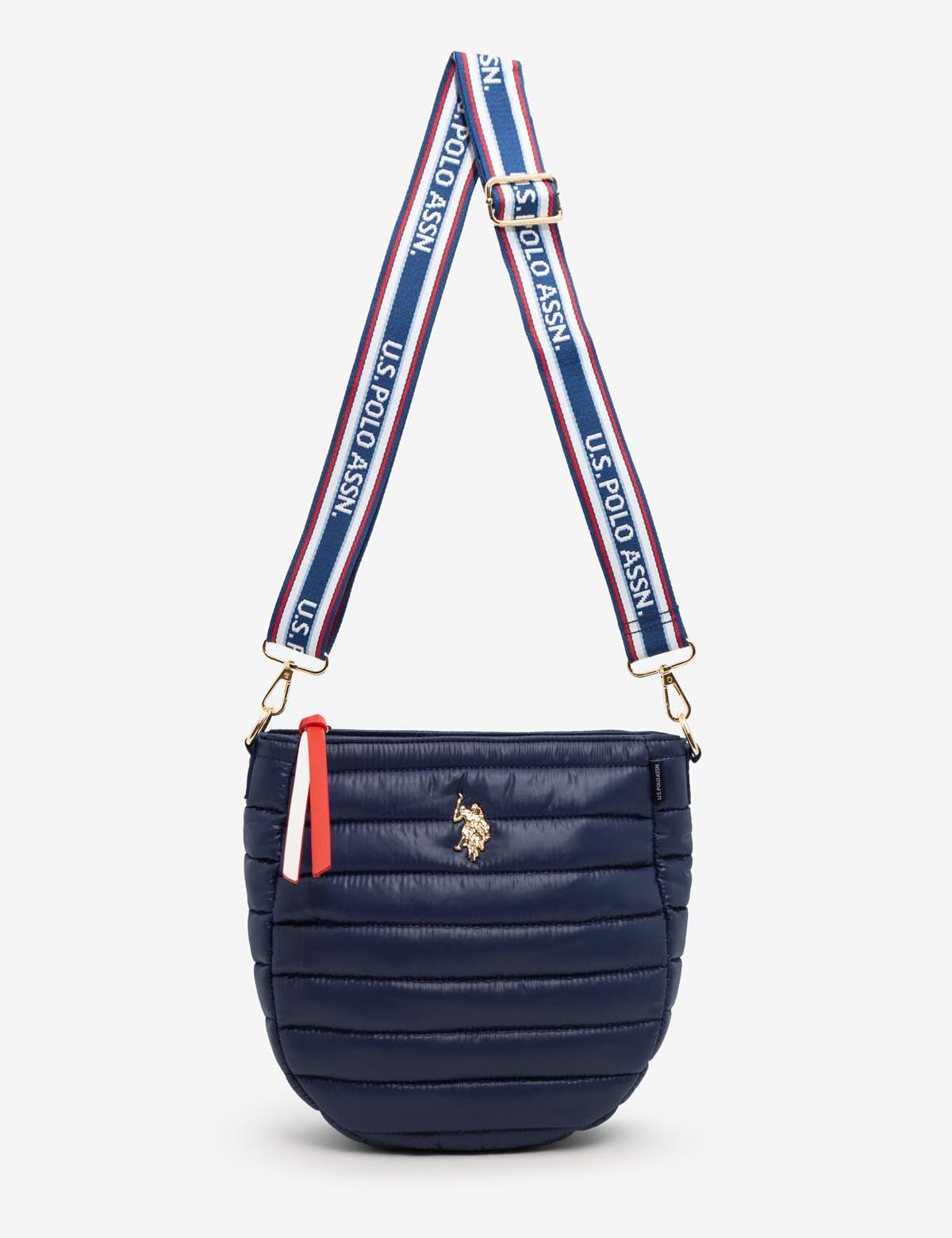 Quilted U Crossbody Bag for Women | Stylish & Compact