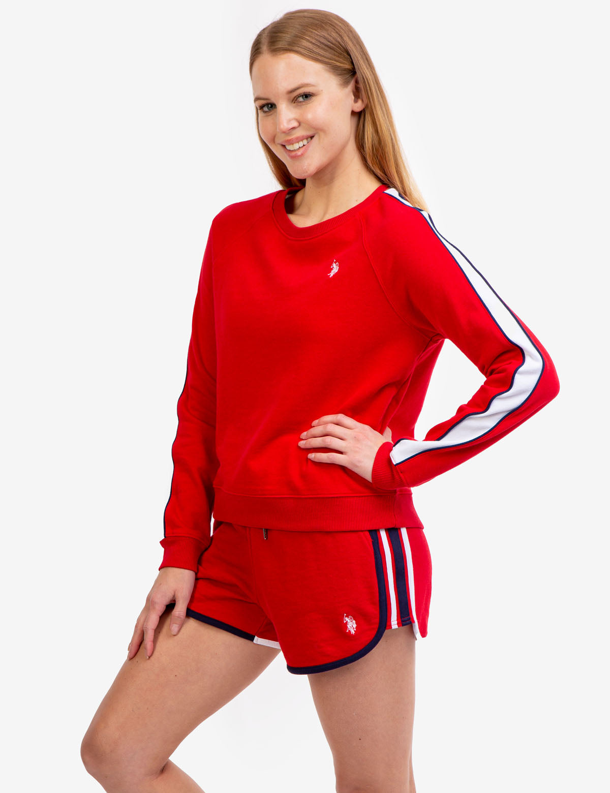 Raglan Sleeve Crew Neck Pullover Sweater | Comfort Fit
