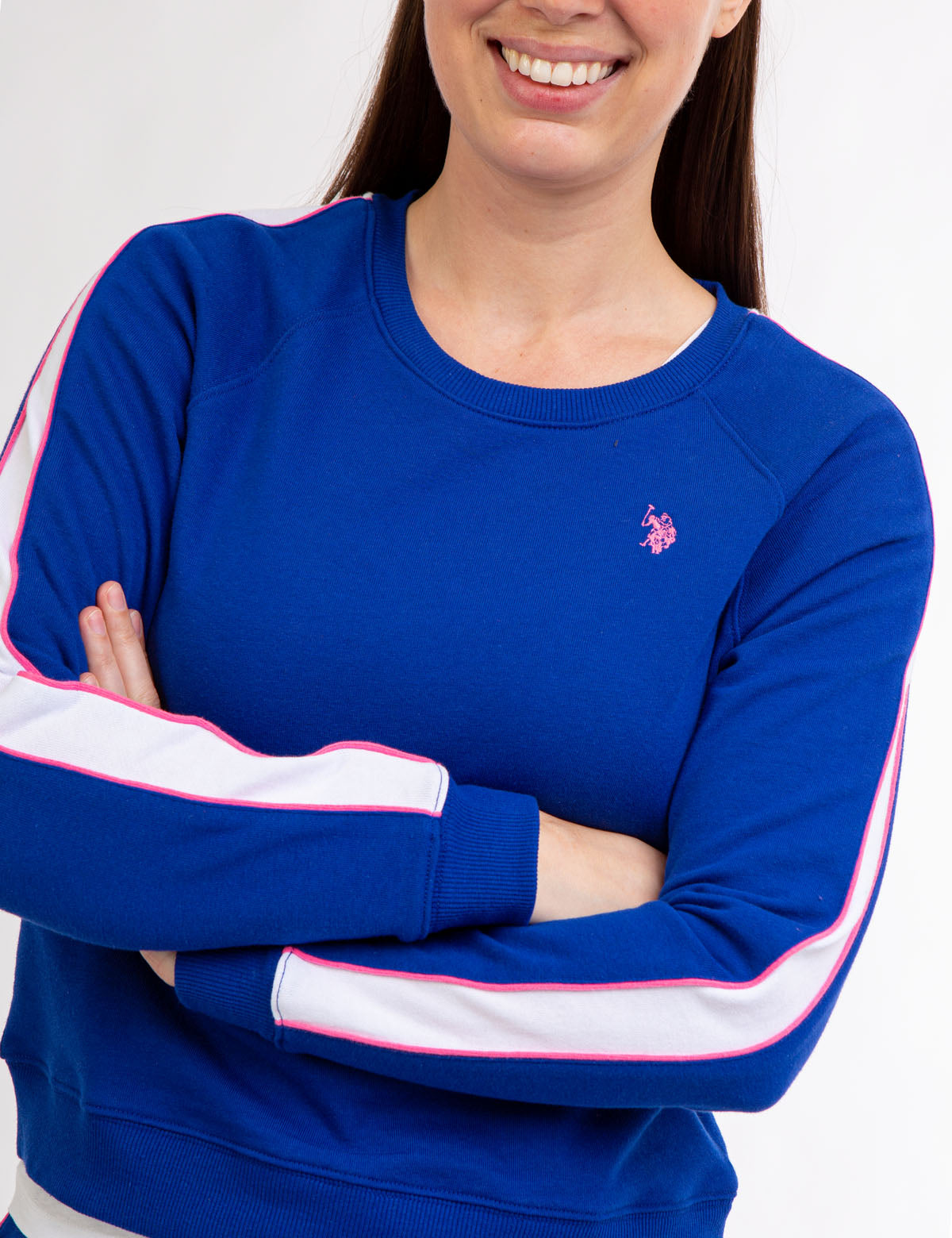Raglan Sleeve Crew Neck Pullover Sweater | Comfort Fit