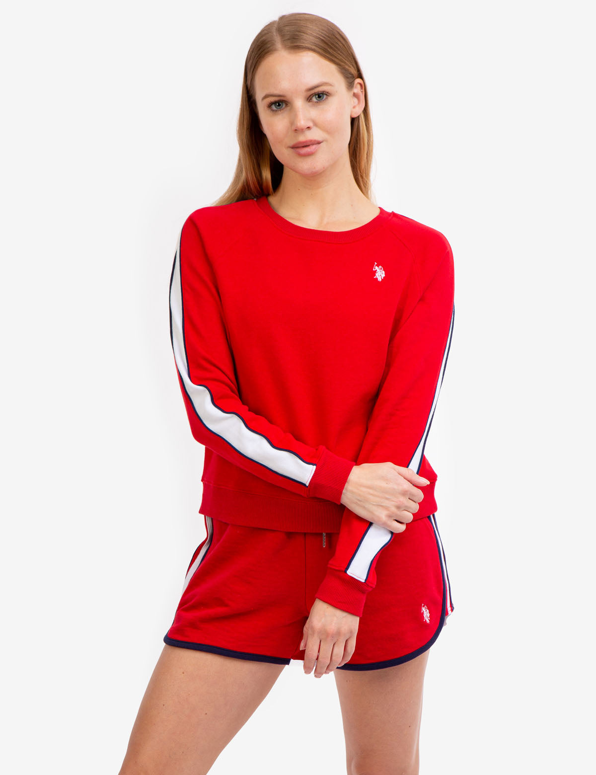 Raglan Sleeve Crew Neck Pullover Sweater | Comfort Fit