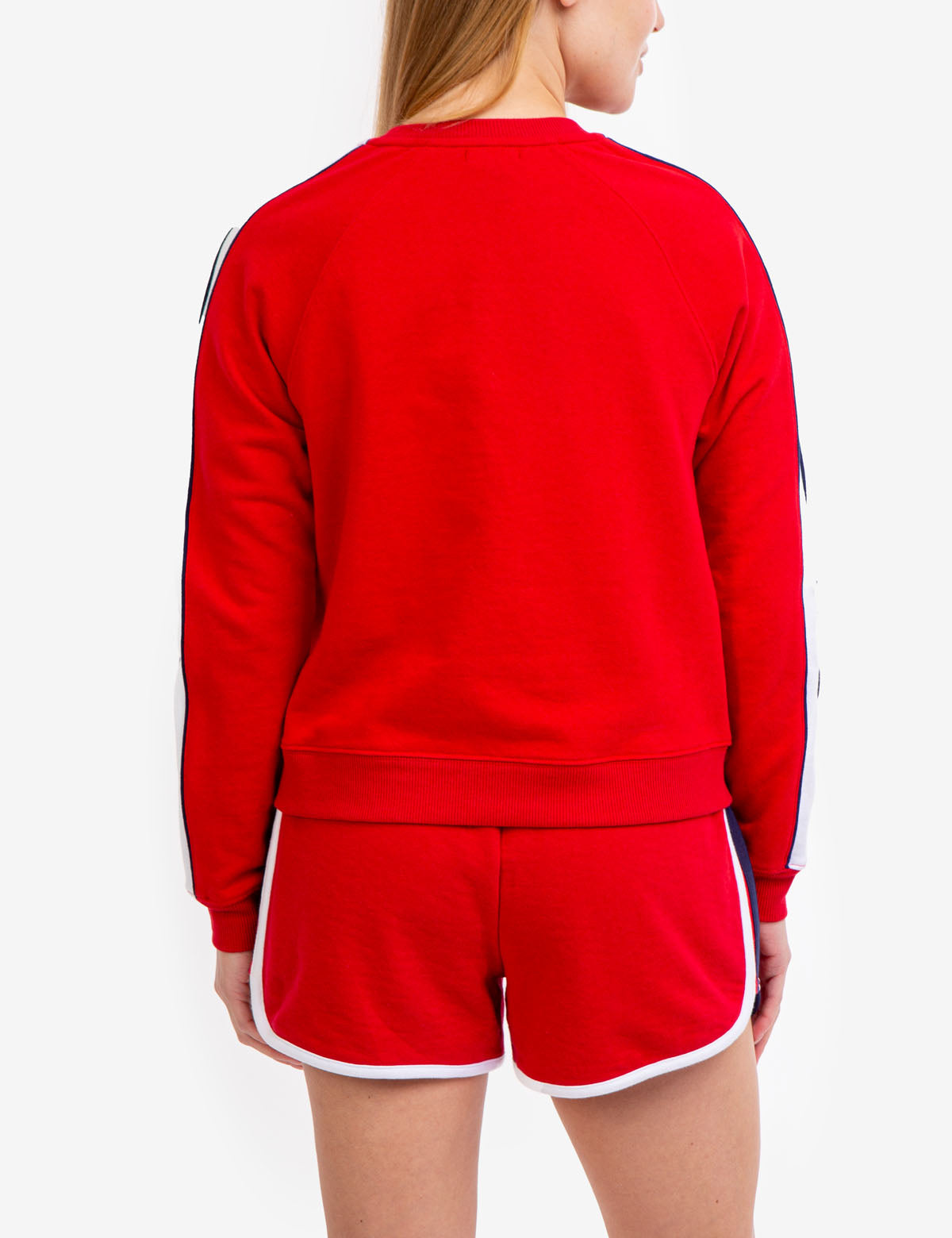 Raglan Sleeve Crew Neck Pullover Sweater | Comfort Fit