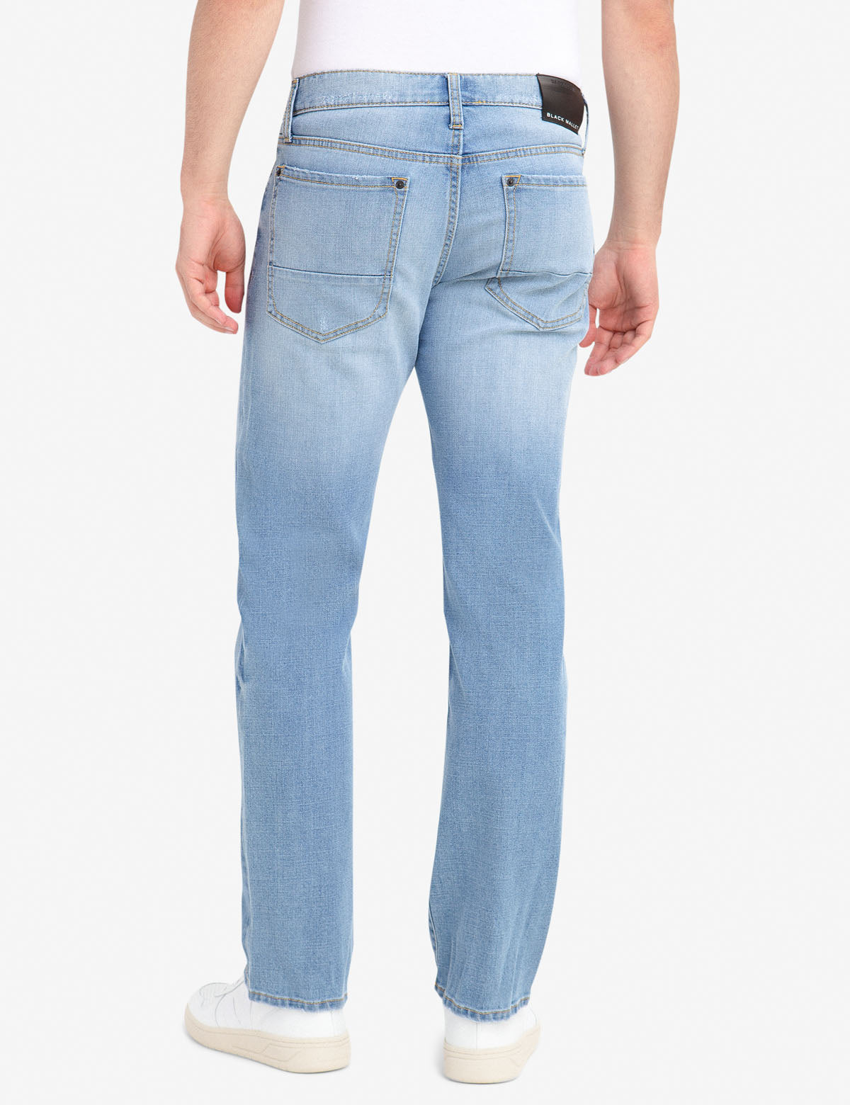 Eco-Friendly Straight Fit Jeans with Stretch | REPREVE® Black Mallet