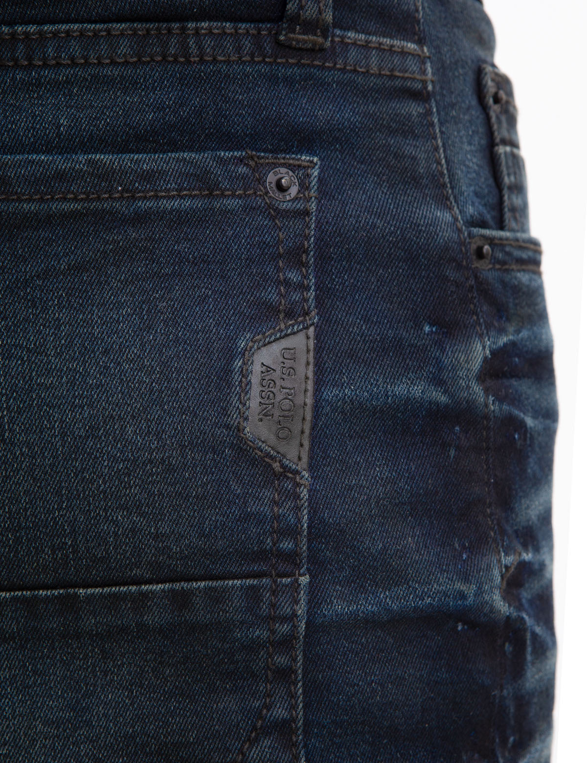 Eco-Friendly Slim Straight Distressed Jeans | REPREVE® Recycled Denim