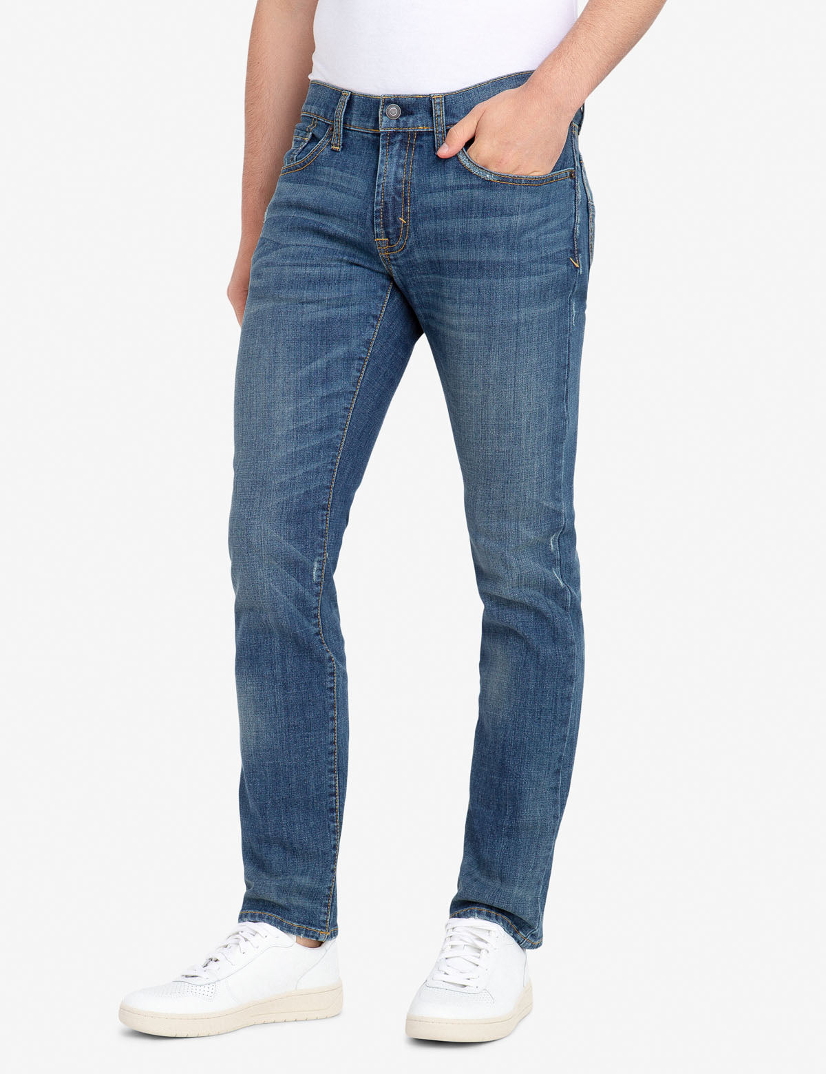 Eco-Friendly Slim Straight Jeans with REPREVE® Stretch | U.S. Polo Assn.