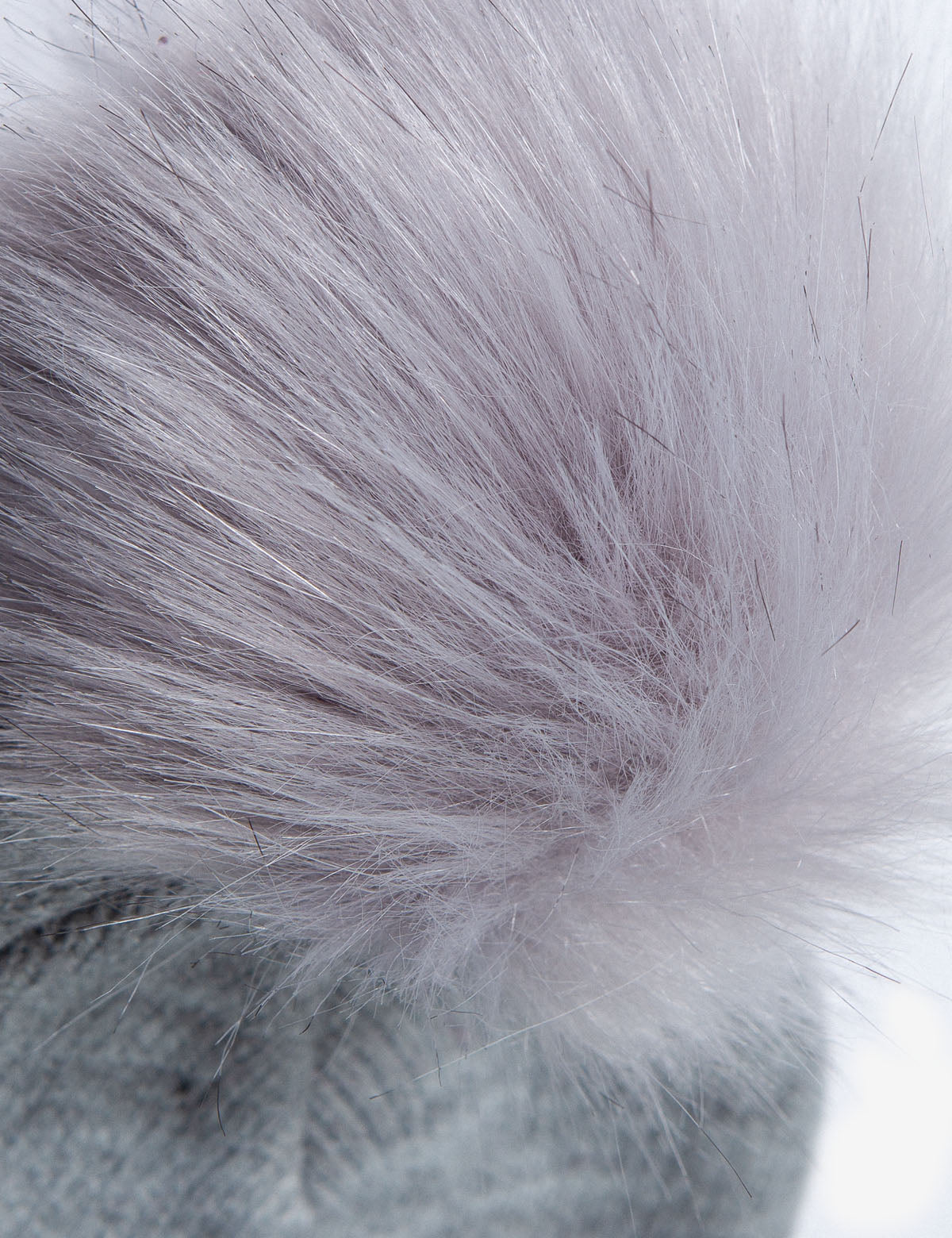 Rhinestone Beanie with Faux Fur Pom Pom | Winter Hat