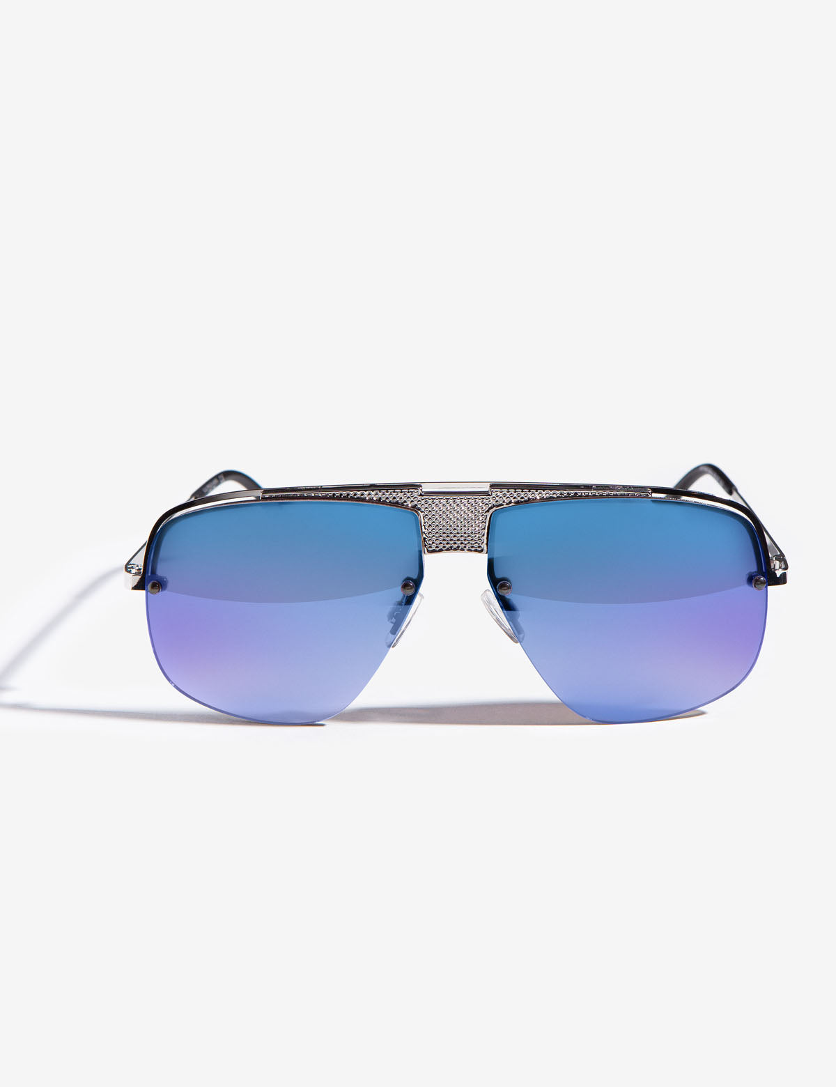 Men's Semi-Rimless Sunglasses for Outdoor & Driving | UV Protection