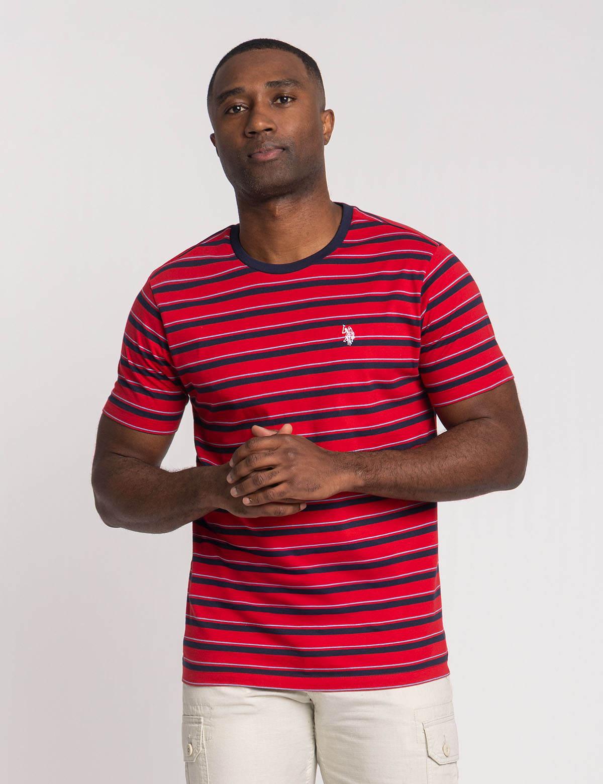 Yarn-Dye Striped Jersey T-Shirt for Men & Women | Casual Comfort