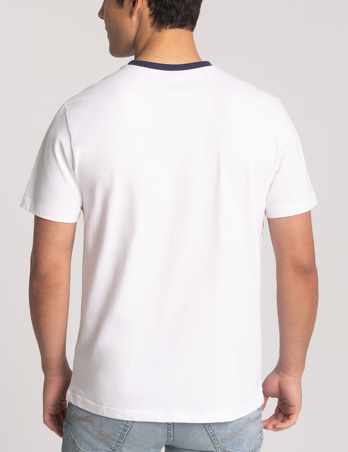 Color Block Ringer Pocket T-Shirt | Crew Neck Tee