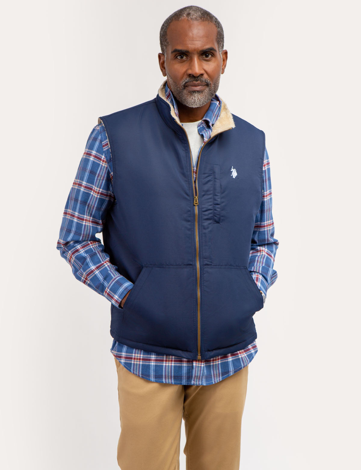 Sherpa Lined Vest for Men & Women | Warm Fleece-Lined Vest
