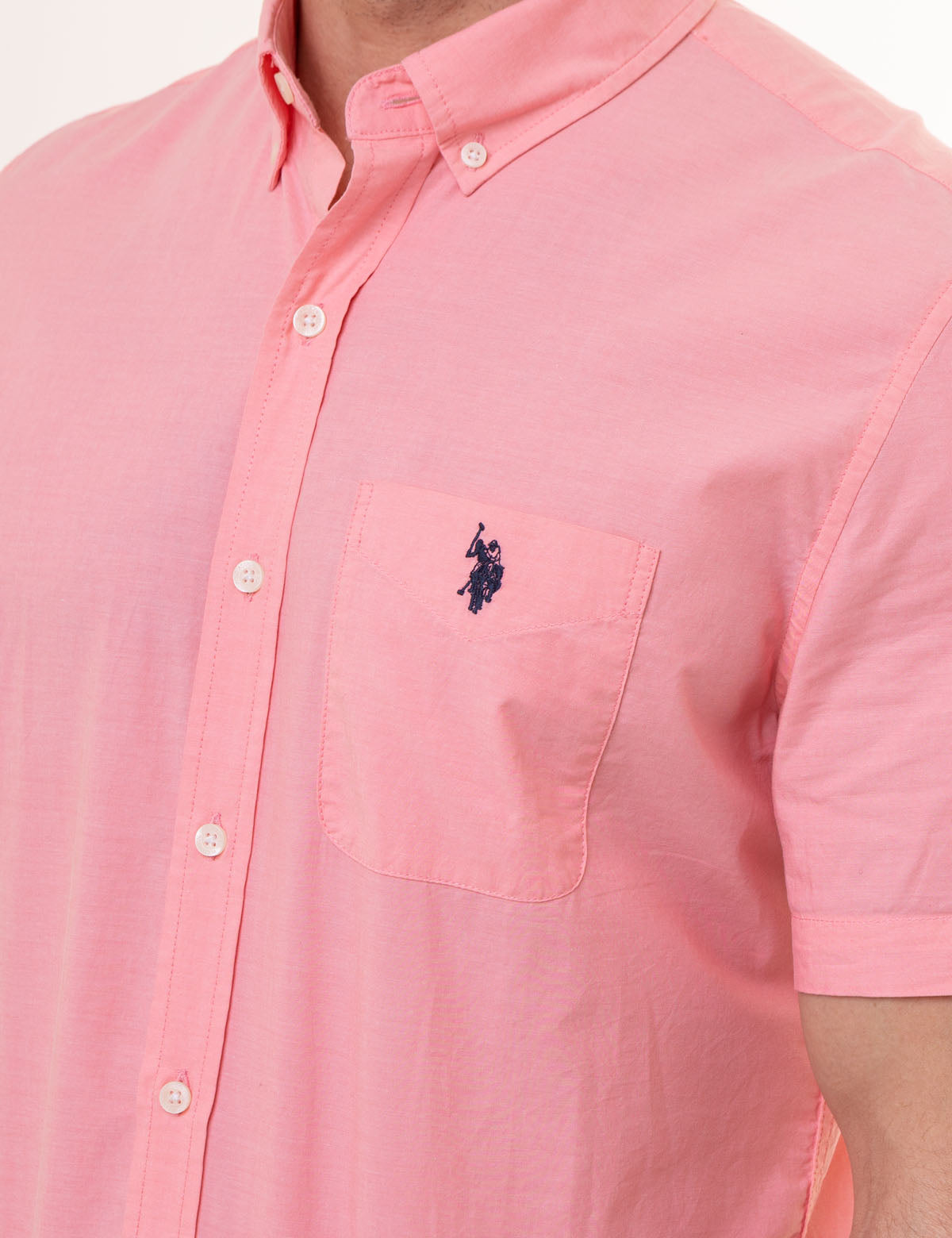 Men's Short Sleeve Madras Woven Shirt | Casual Summer Wear