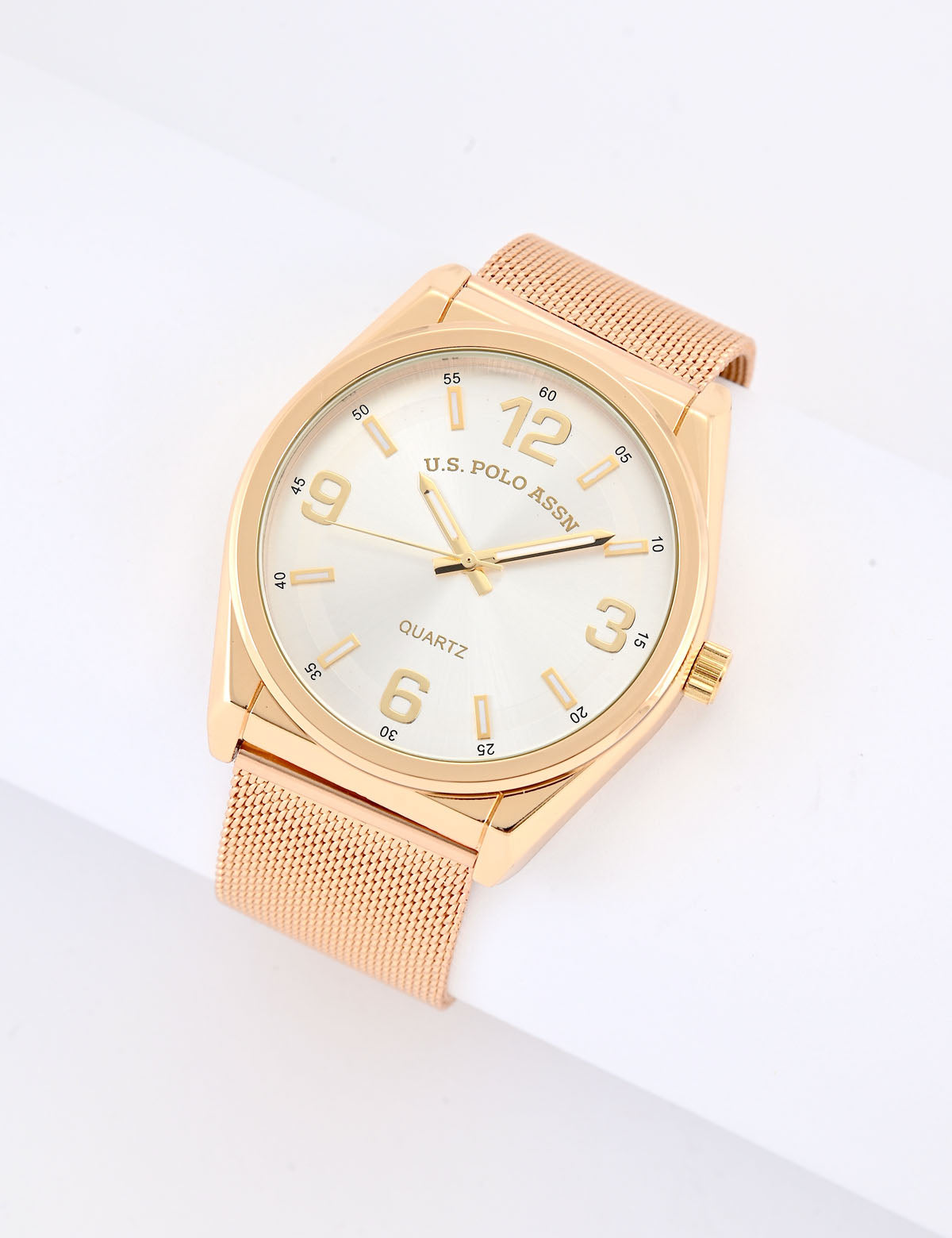 Gold Mesh Strap Watch for Men | Elegant & Stylish