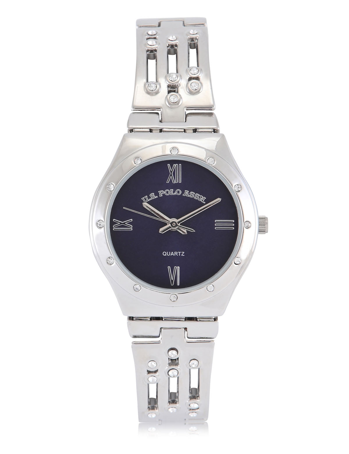Silver Analog Bracelet Watch for Women | Elegant & Stylish