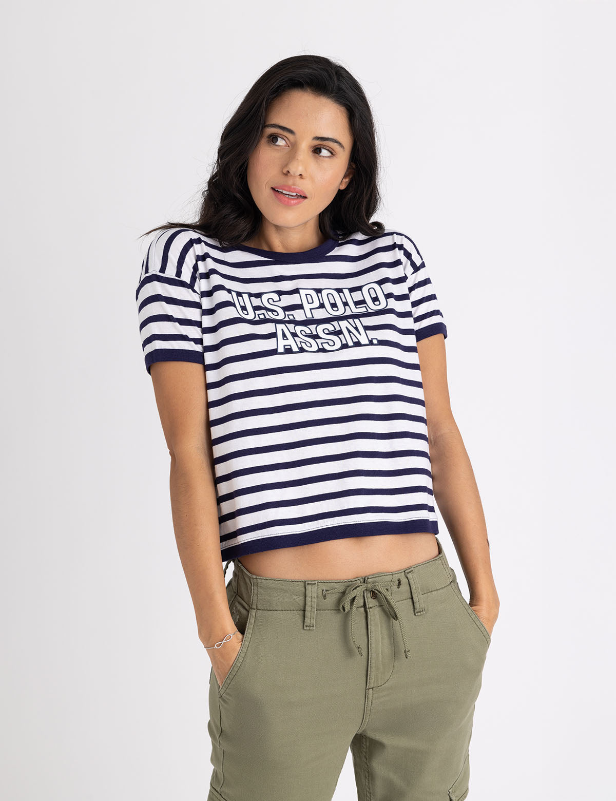 Bold Ringer Stripe Graphic T-Shirt for Men & Women | Casual Streetwear