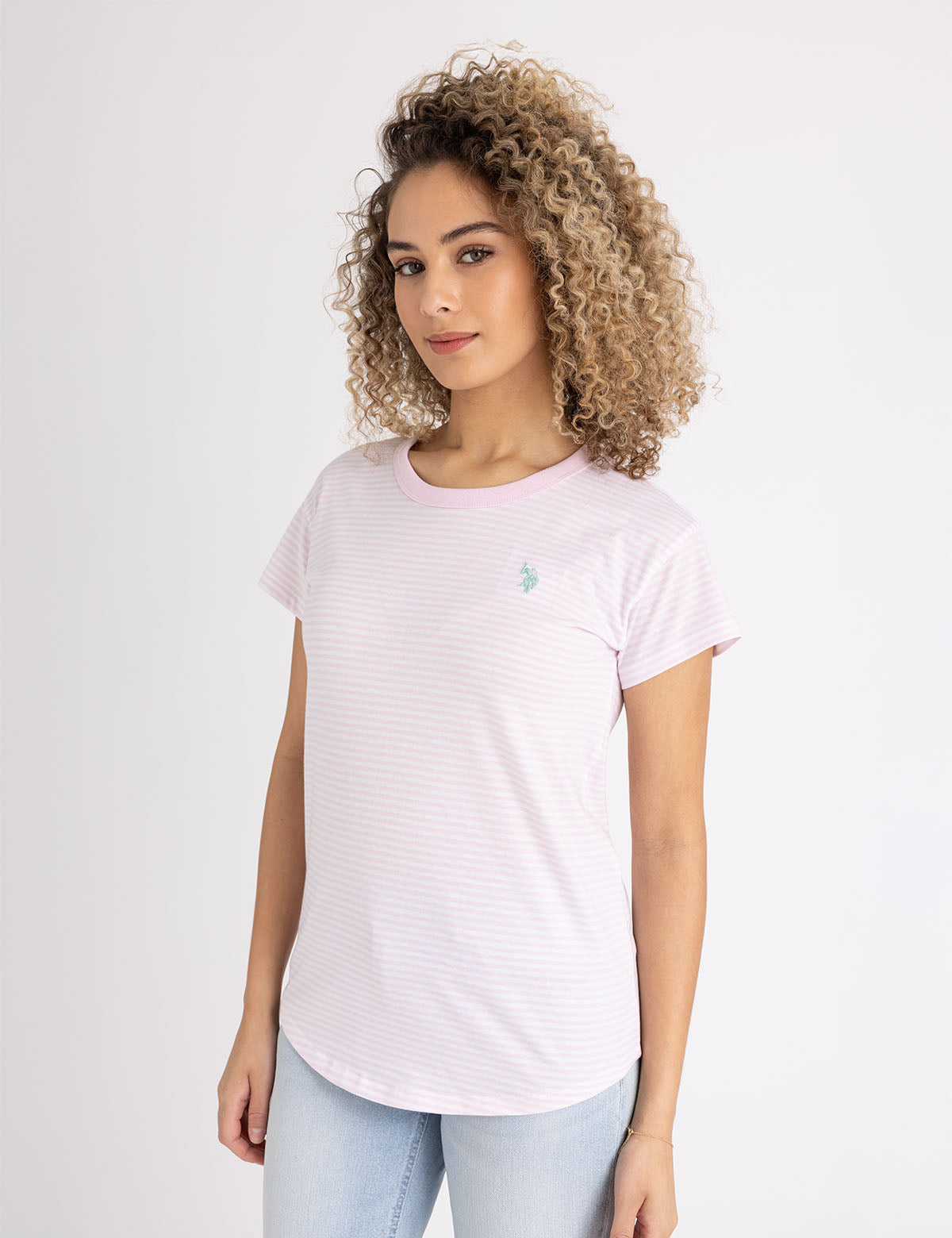Classic Ringer Stripe T-Shirt for Men & Women | Casual Cotton Tee