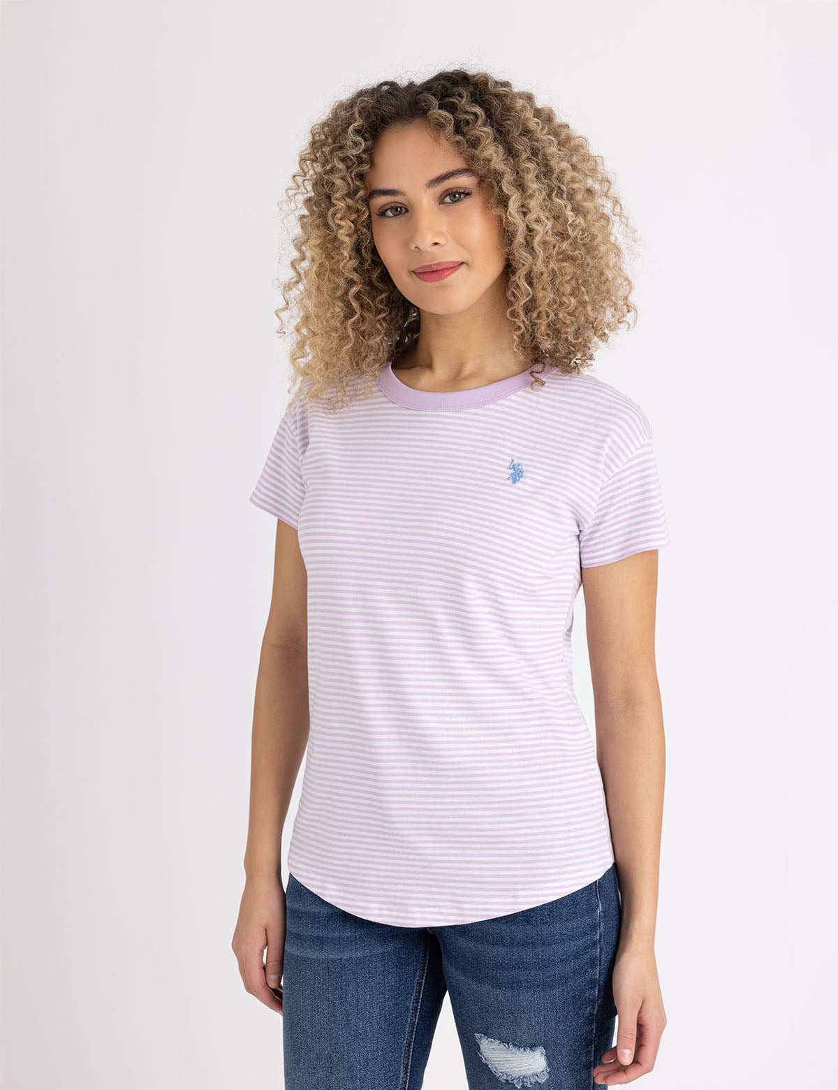 Classic Ringer Stripe T-Shirt for Men & Women | Casual Cotton Tee