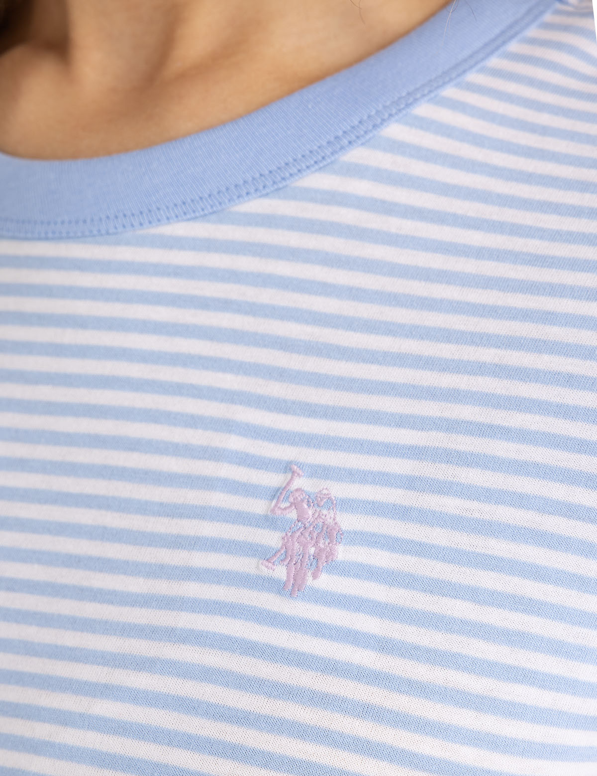 Classic Ringer Stripe T-Shirt for Men & Women | Casual Cotton Tee