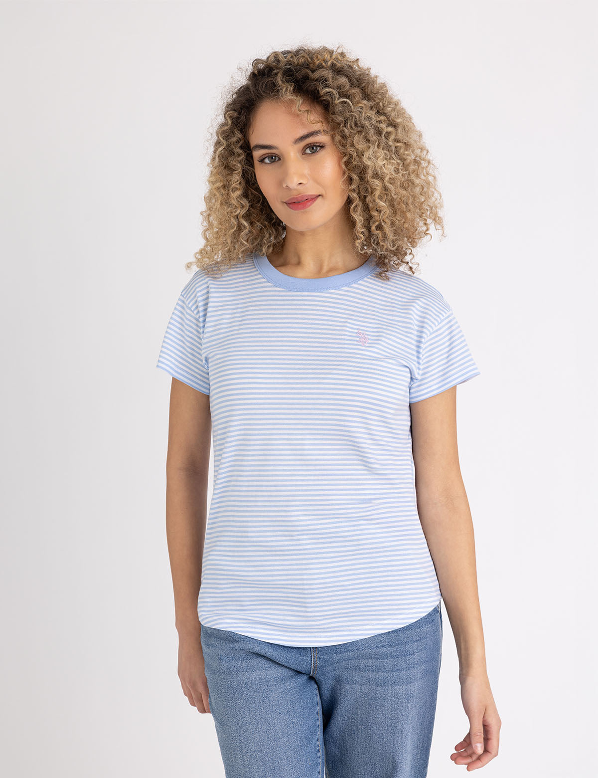 Classic Ringer Stripe T-Shirt for Men & Women | Casual Cotton Tee