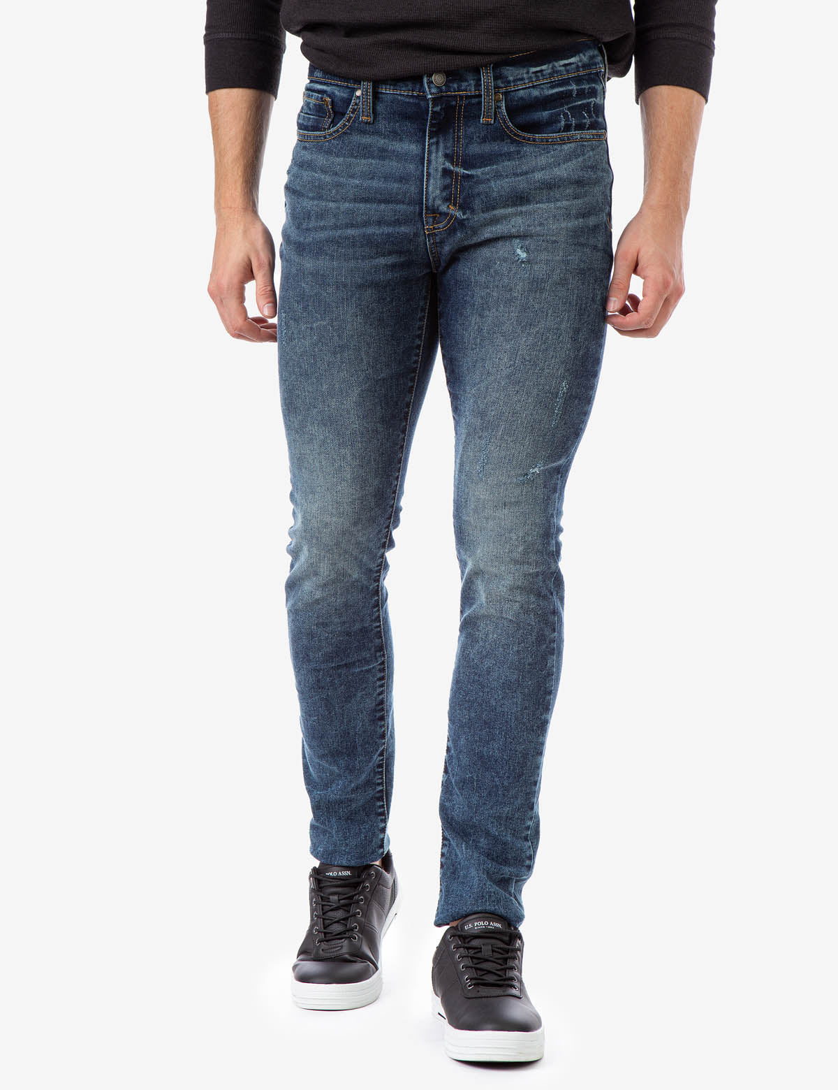 Skinny Stretch Jeans for Men | Slim Fit with Button Closure | U.S. POLO ASSN.