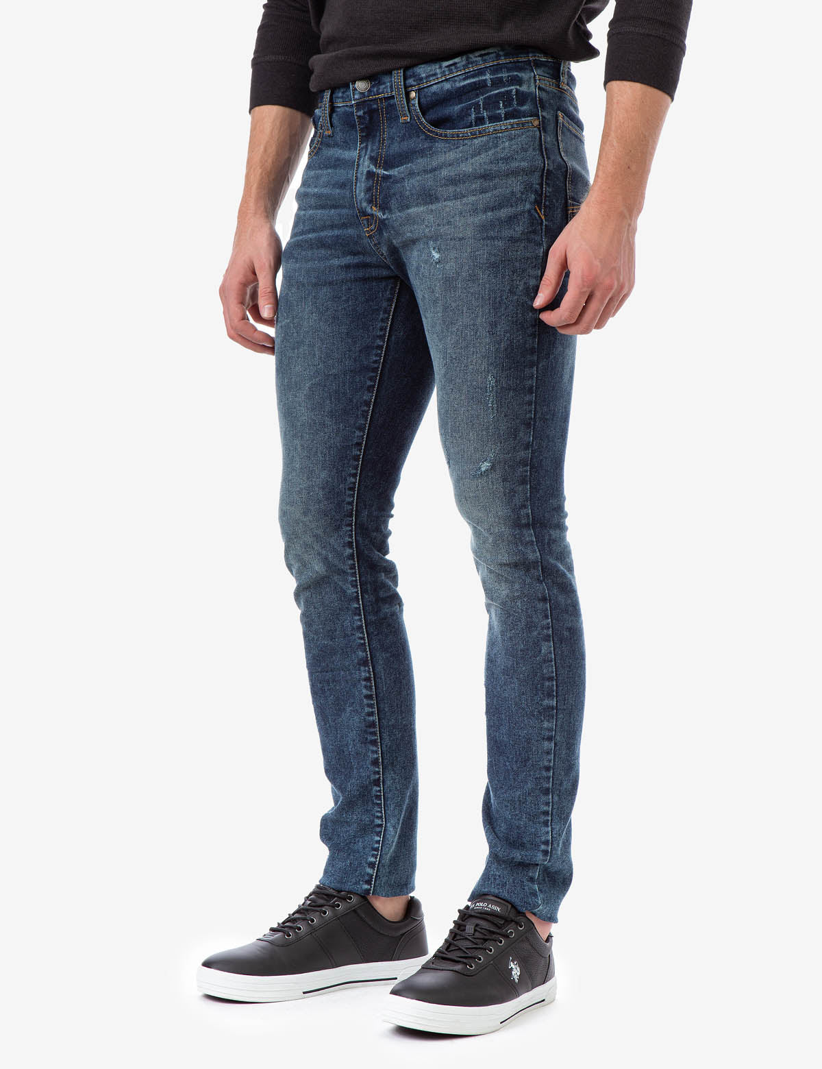 Skinny Stretch Jeans for Men | Slim Fit with Button Closure | U.S. POLO ASSN.