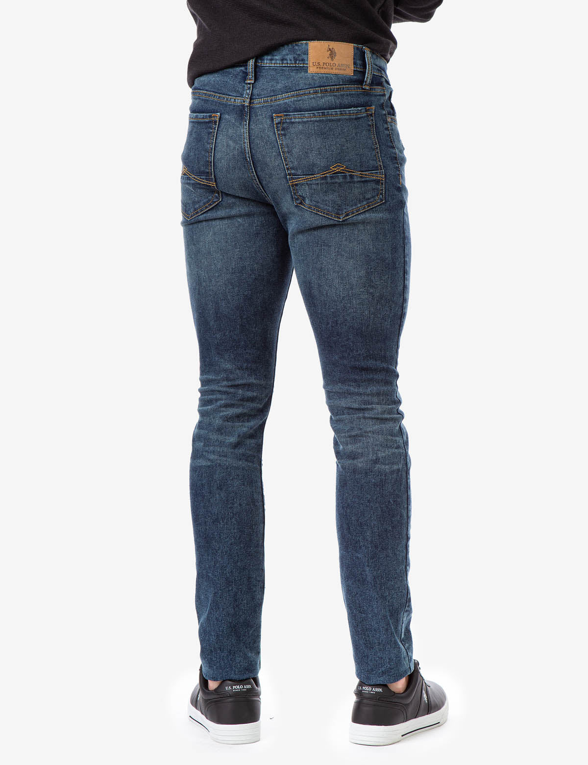Skinny Stretch Jeans for Men | Slim Fit with Button Closure | U.S. POLO ASSN.