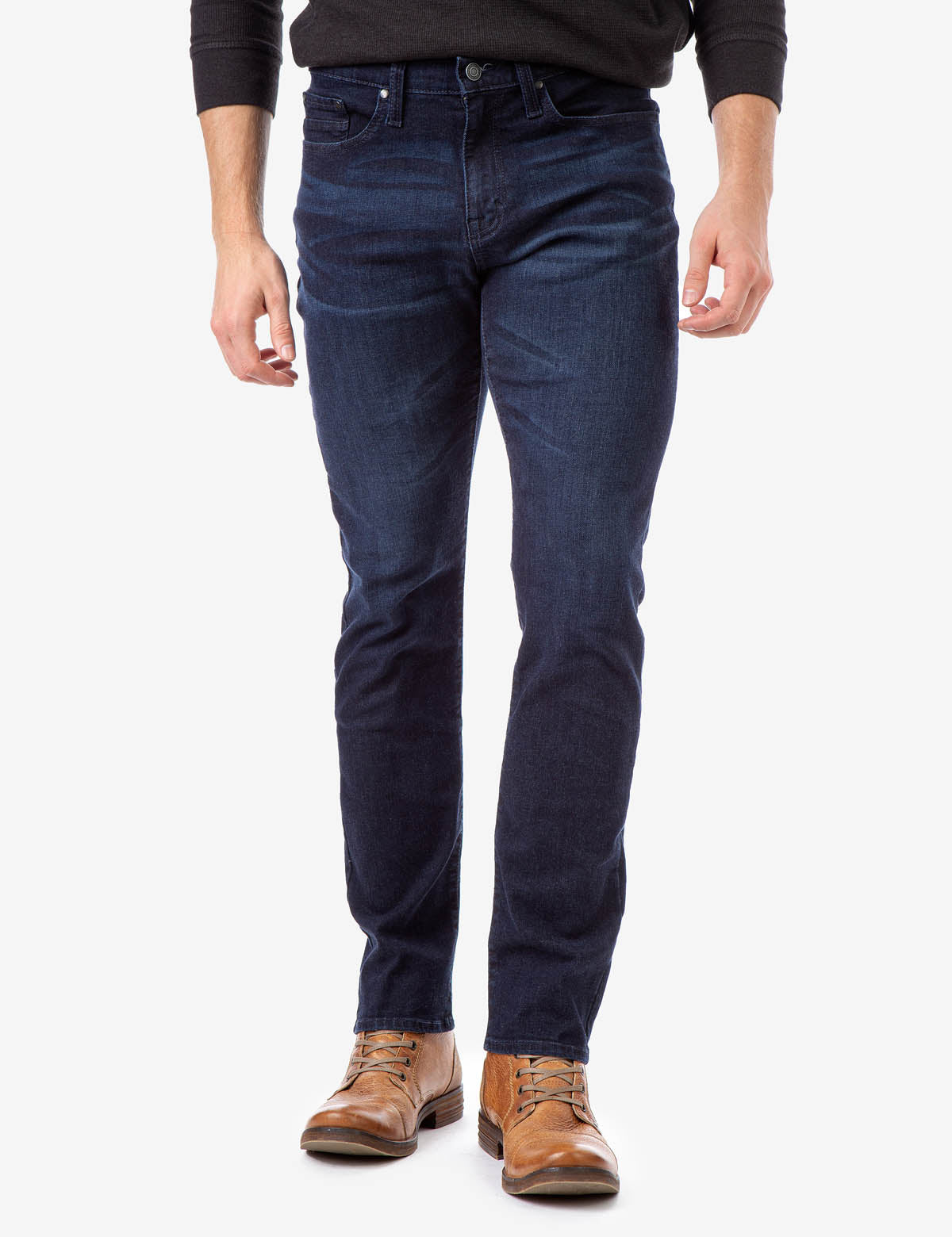 Dark Wash Slim Fit Jeans with Added Stretch | U.S. Polo Assn.