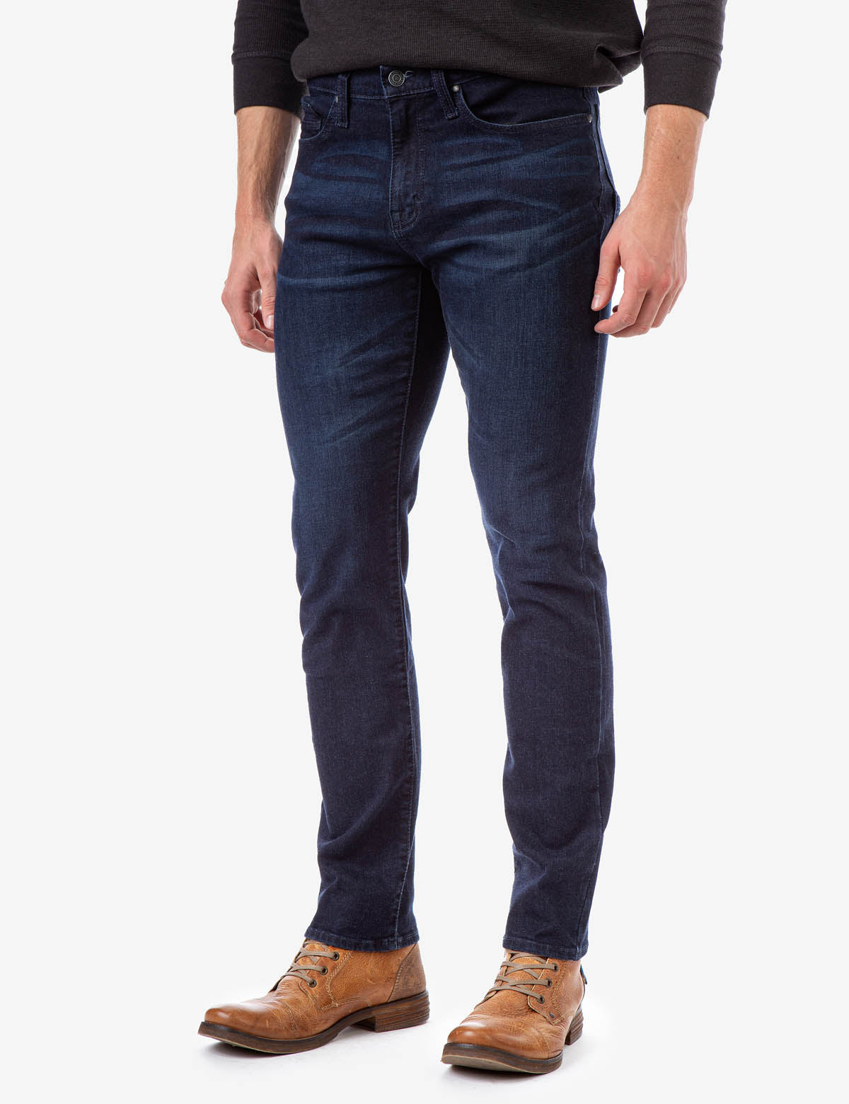 Dark Wash Slim Fit Jeans with Added Stretch | U.S. Polo Assn.