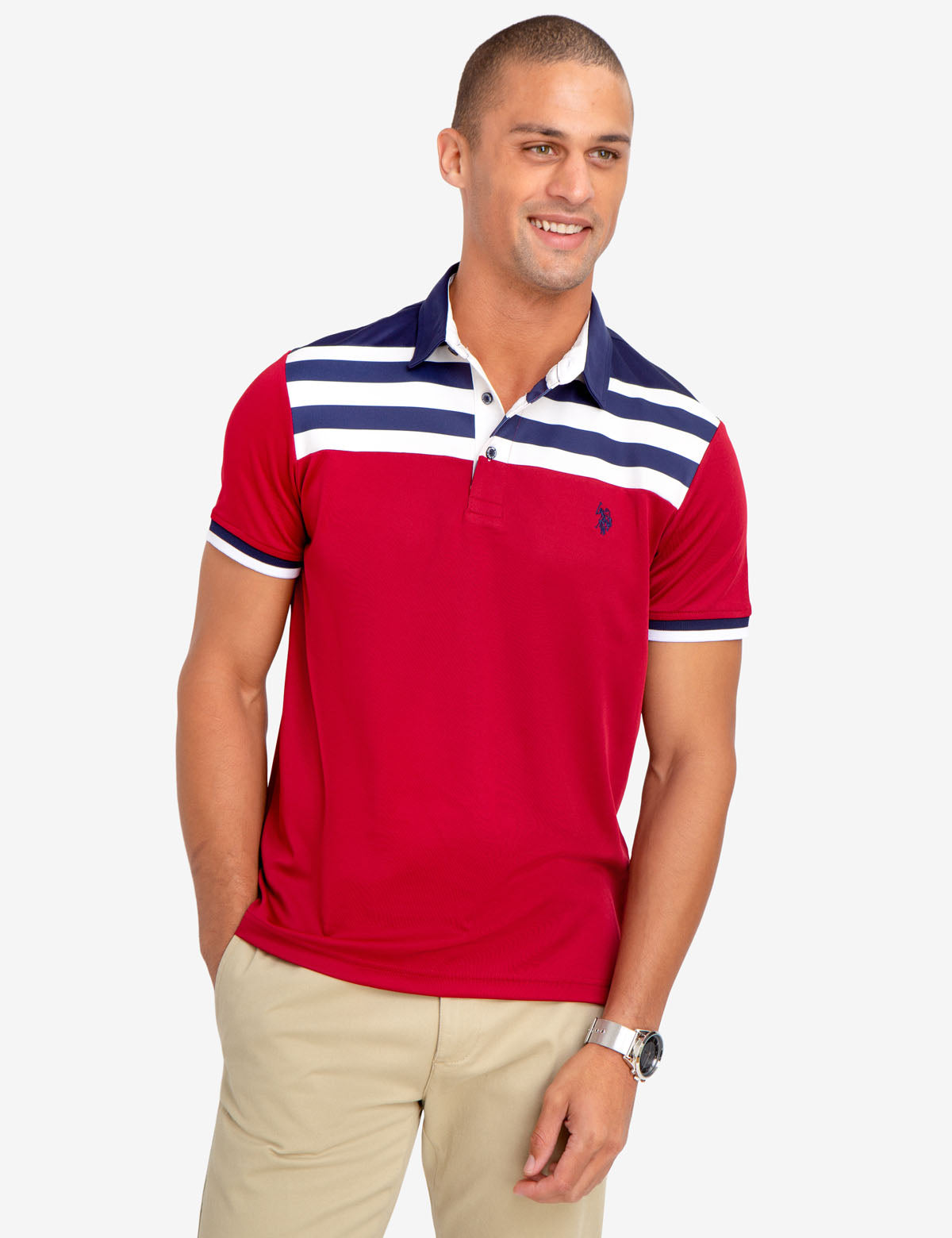 Moisture-Wicking Slim Fit Polo Shirt for Men | Performance Wear