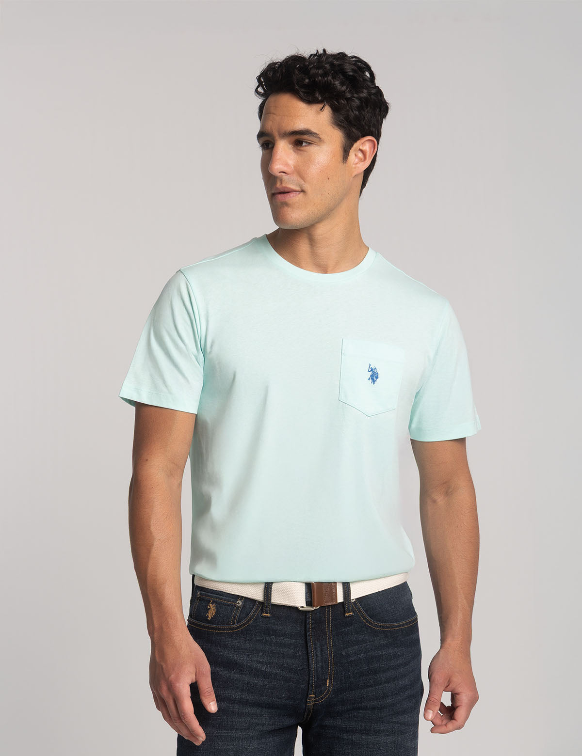 Small Logo Pocket T-Shirt | Casual Comfort Fit Tee