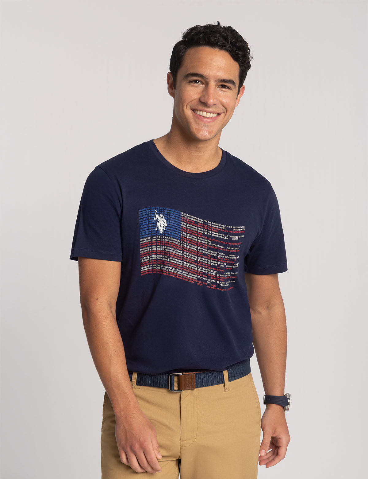 Graphic Flag Print Jersey T-Shirt for Men & Women | Casual Wear
