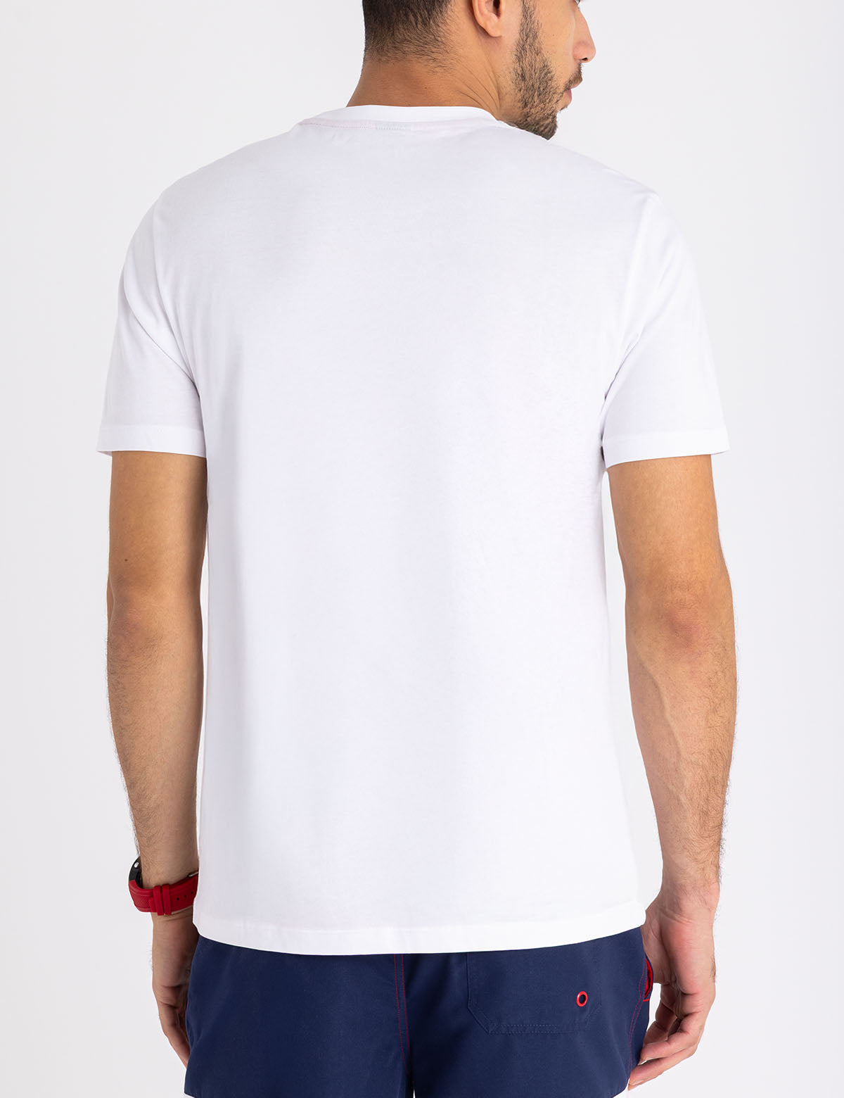 Embroidered Jersey T-Shirt with USPA Wordmark | US Polo Assn