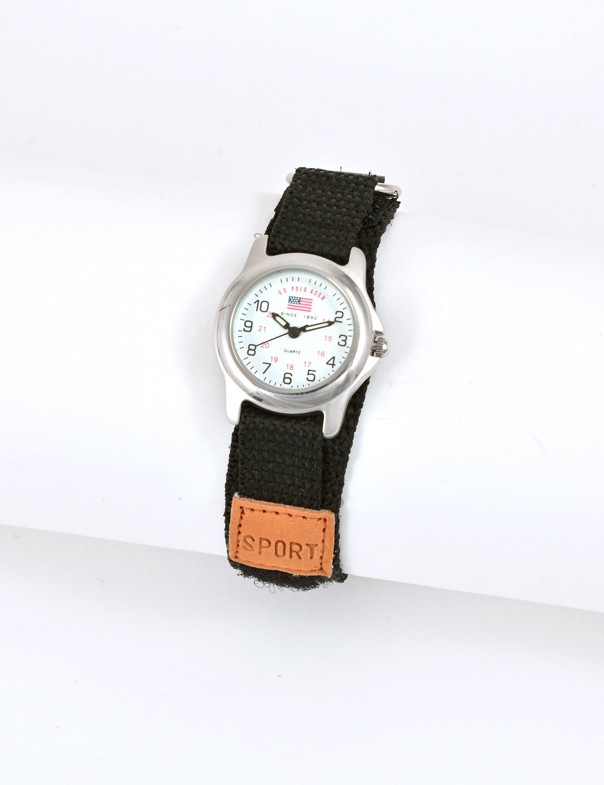 Black Nylon Fastwrap Watch for Kids | USPA Junior