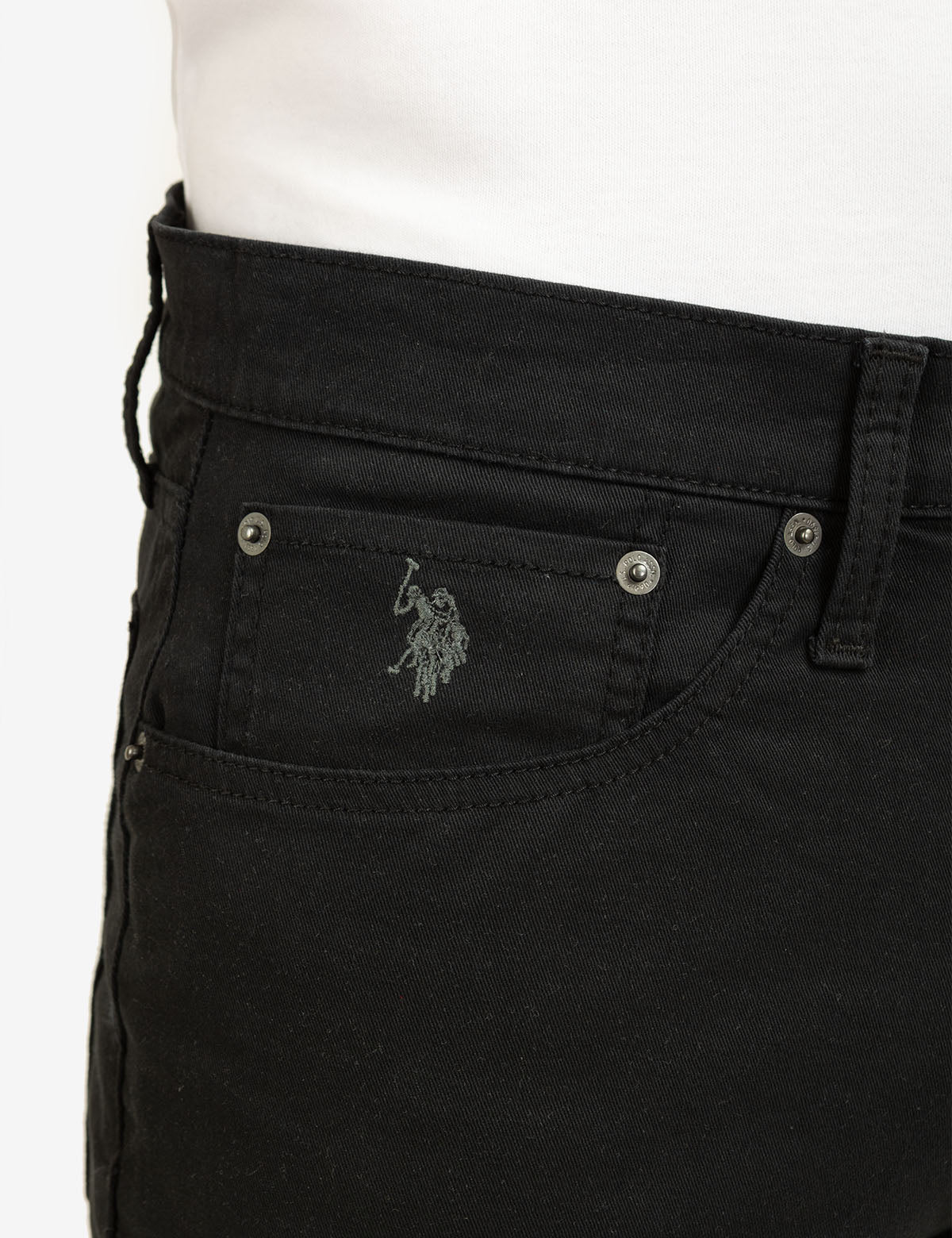 Slim Straight Stretch Chino Pants for Men | 5-Pocket Comfort Fit