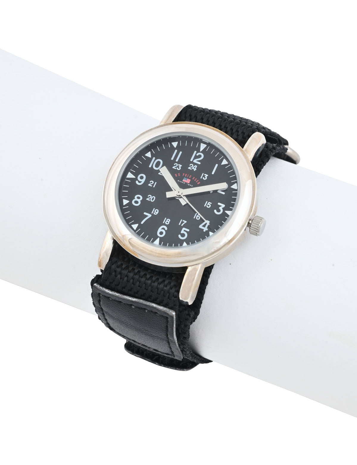 Black Nylon Strap Watch for Kids | USPA Junior