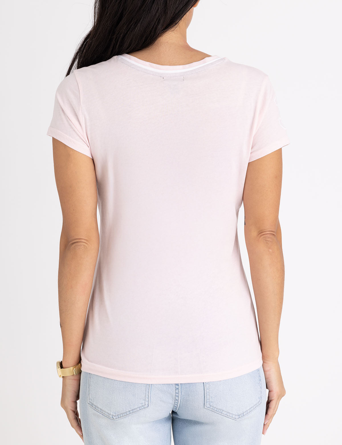 Triple Crown V-Neck T-Shirt for Men | Soft Cotton Casual Tee