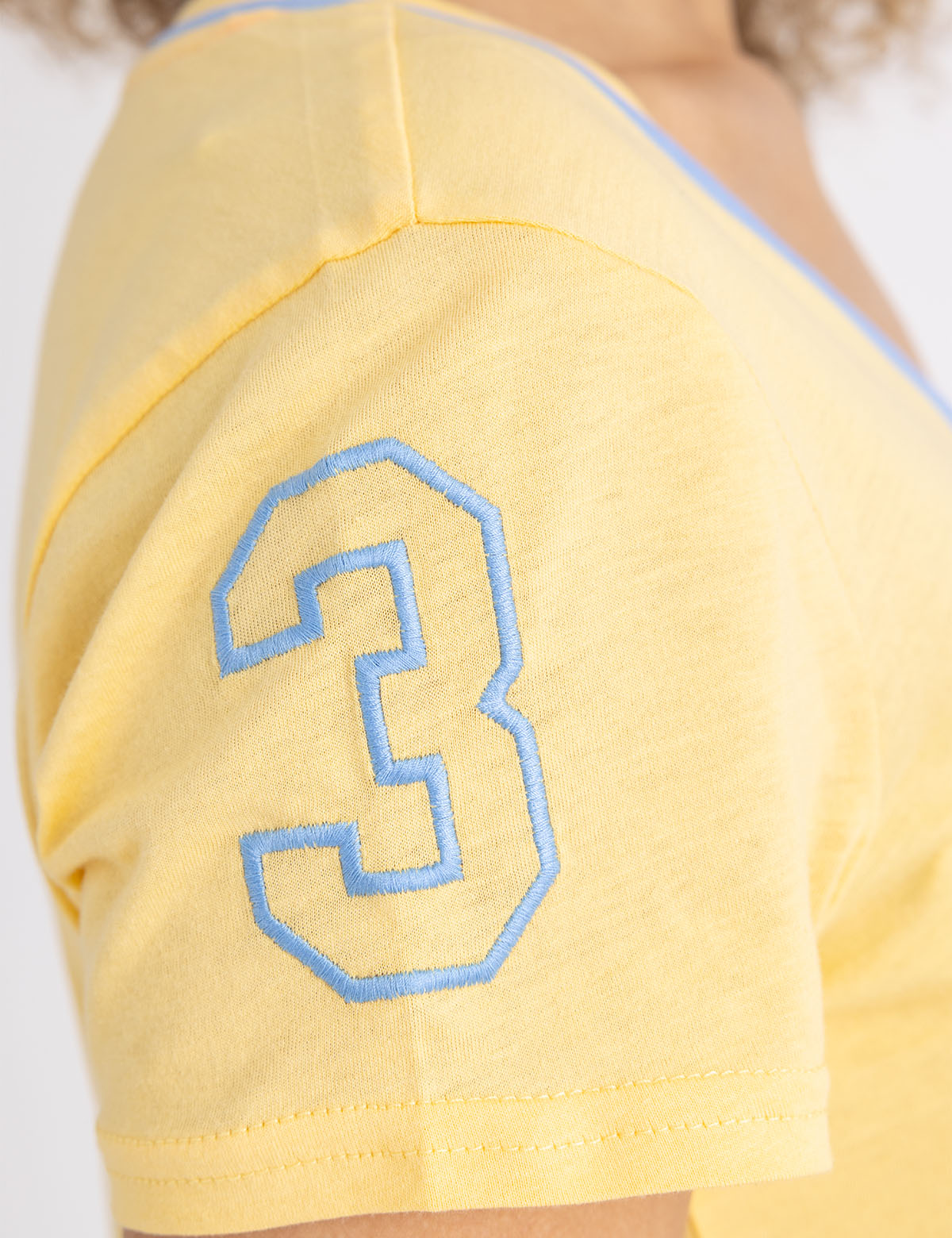 Triple Crown V-Neck T-Shirt for Men | Soft Cotton Casual Tee