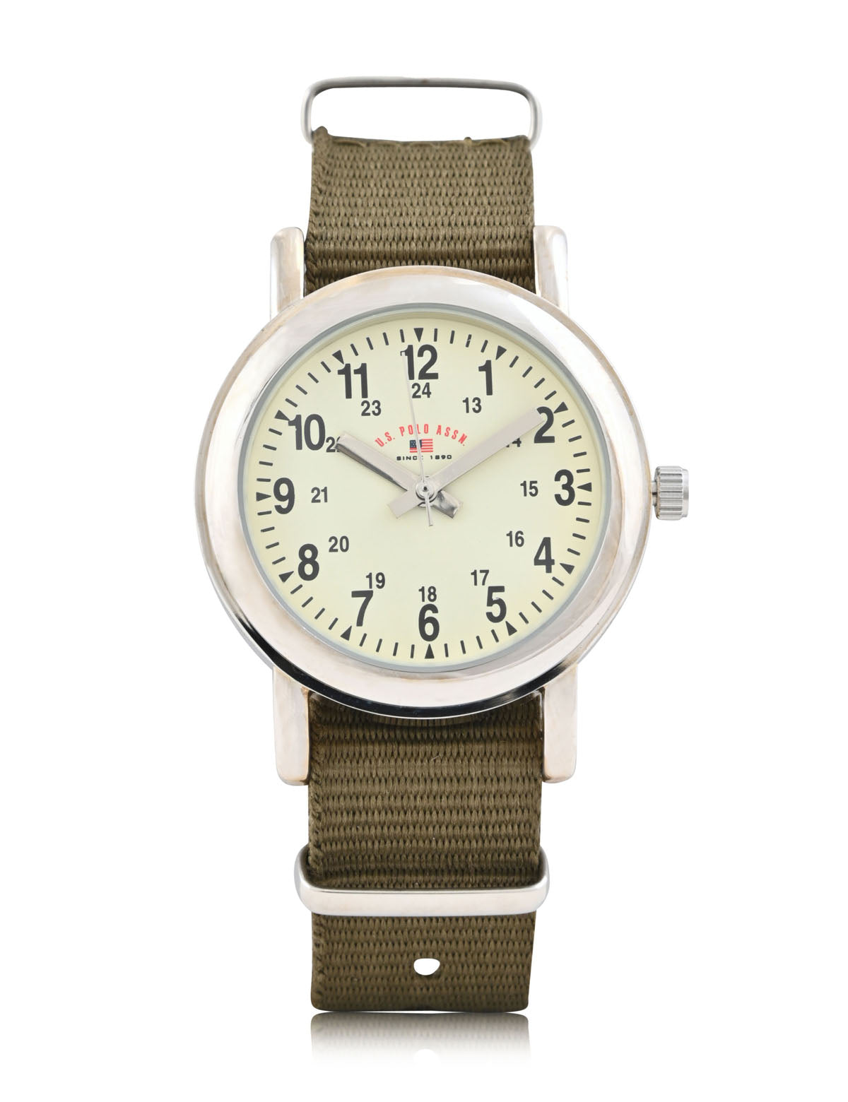 Green Nylon Strap Watch for Kids | USPA Junior