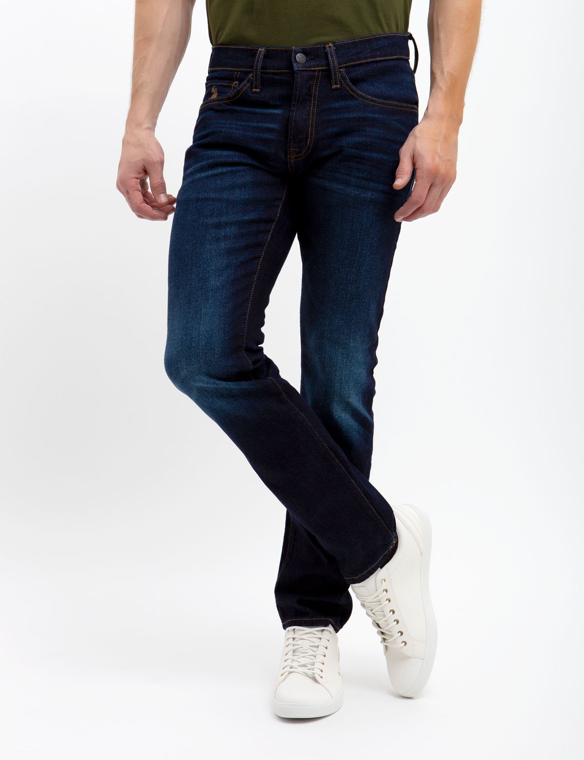 Slim Straight Fit Jeans for Men | 5 Pocket Styling