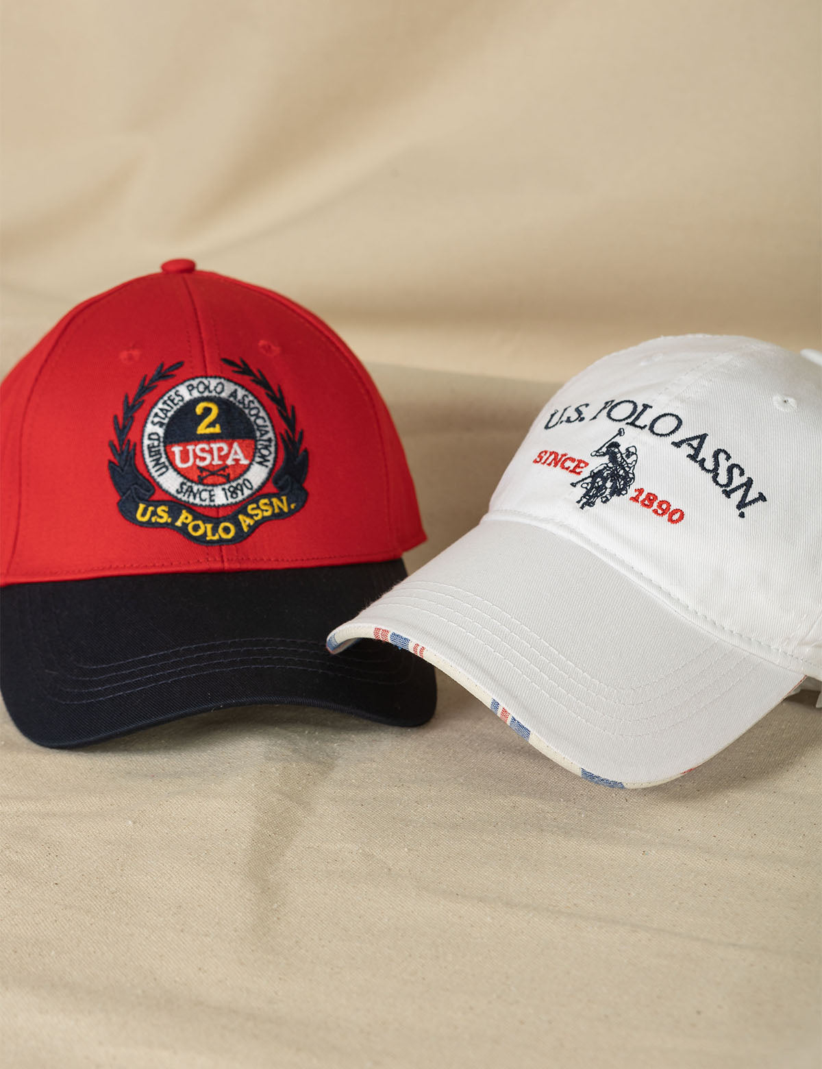 Men's Twill Hat with Center Crest | Classic Casual Style