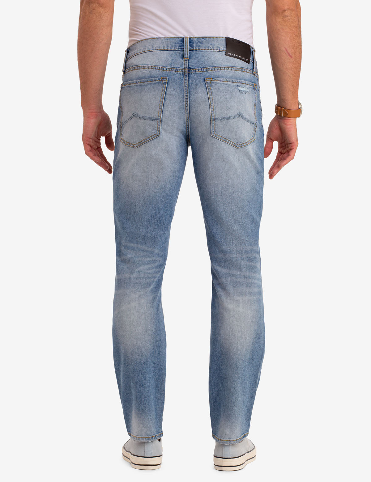 Slim Straight Jeans for Men with Stretch & Dark Wash | U.S. Polo Assn.