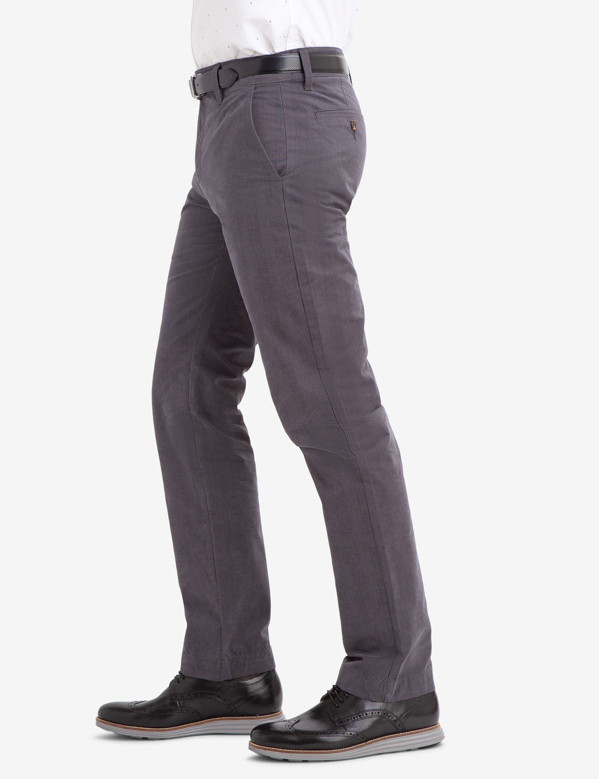 Slim Straight Plaid Chinos for Men | 100% Cotton & Machine Washable | U.S. Polo Assn.
