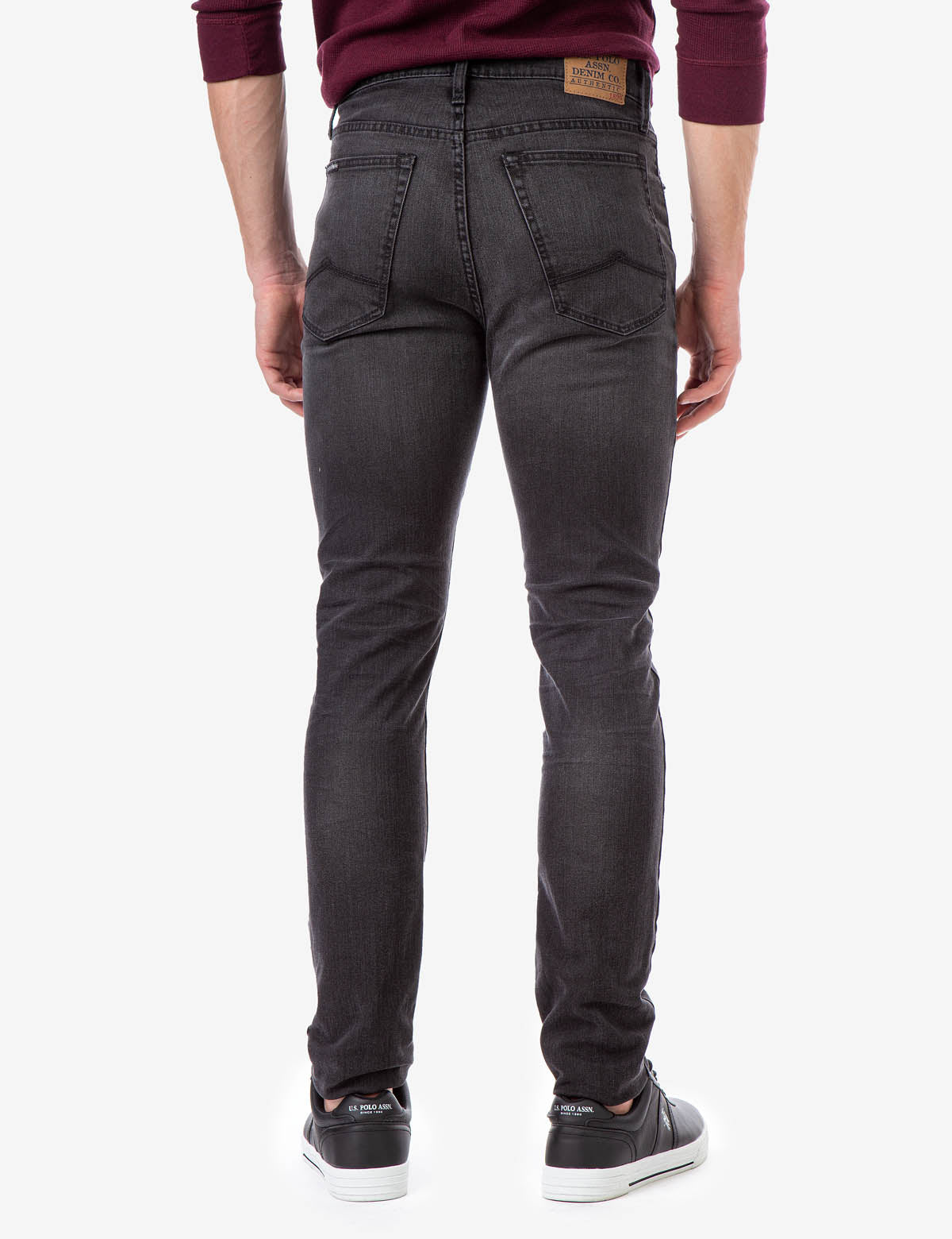 Slim Tapered Jeans for Men | Classic 5-Pocket Style & Button Closure