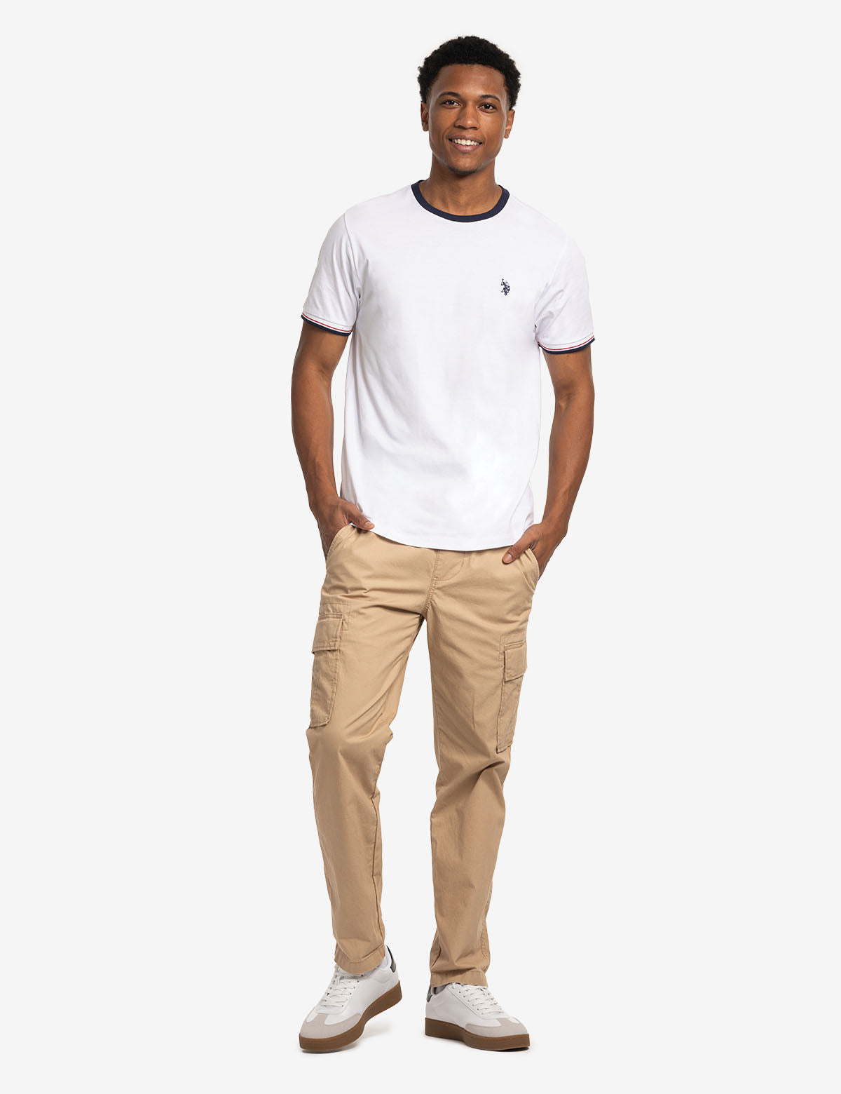 Signature Stripe Ringer T-Shirt | Classic Cotton Tee