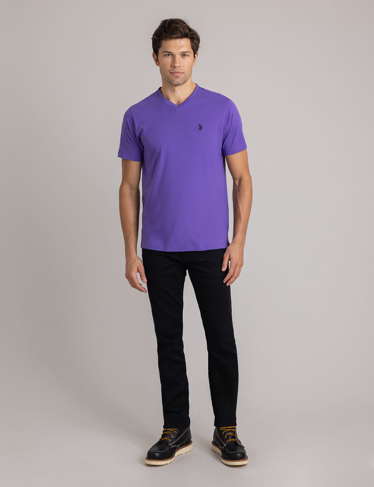 Classic V-Neck T-Shirt for Men & Women | Soft Cotton Tee