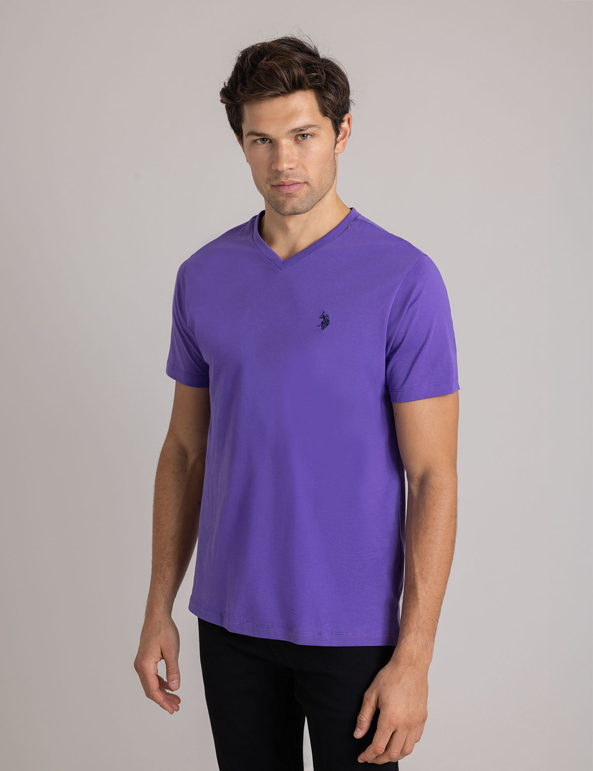 Classic V-Neck T-Shirt for Men & Women | Soft Cotton Tee