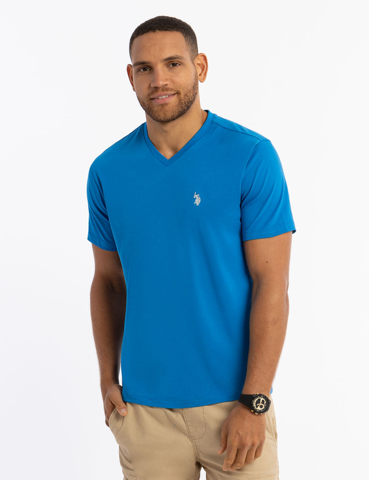 Classic V-Neck T-Shirt for Men & Women | Soft Cotton Tee