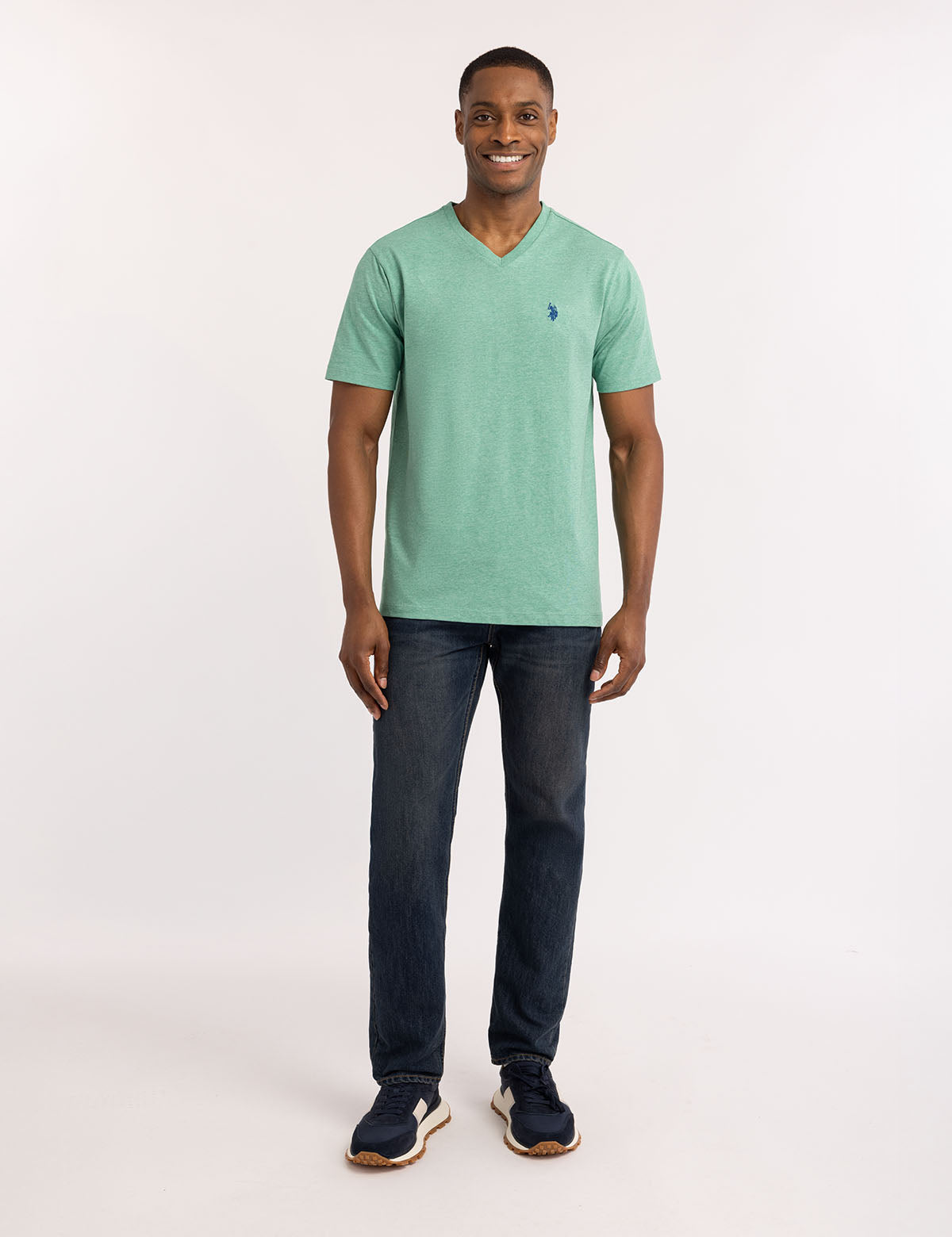 Classic V-Neck T-Shirt for Men & Women | Soft Cotton Tee