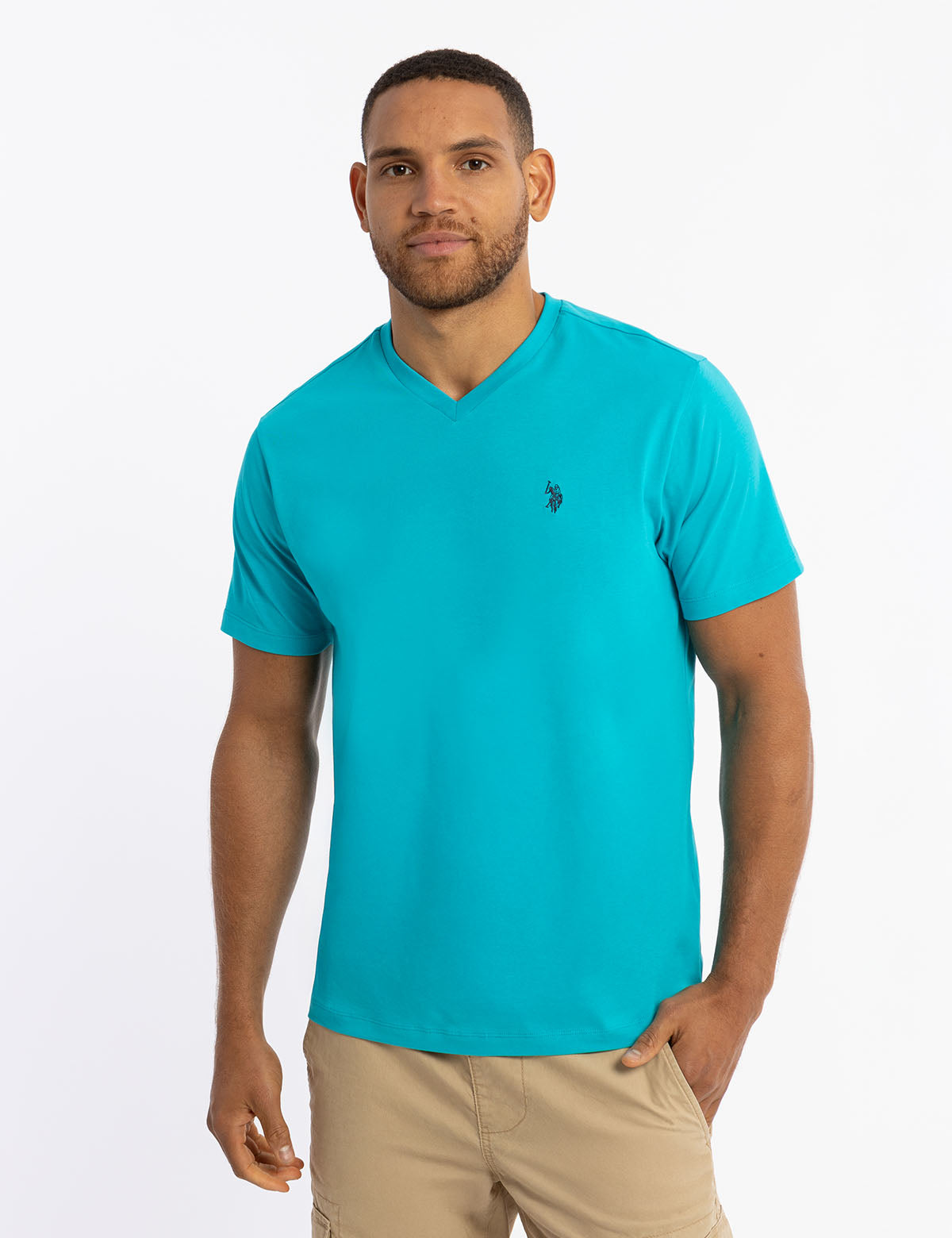 Classic V-Neck T-Shirt for Men & Women | Soft Cotton Tee